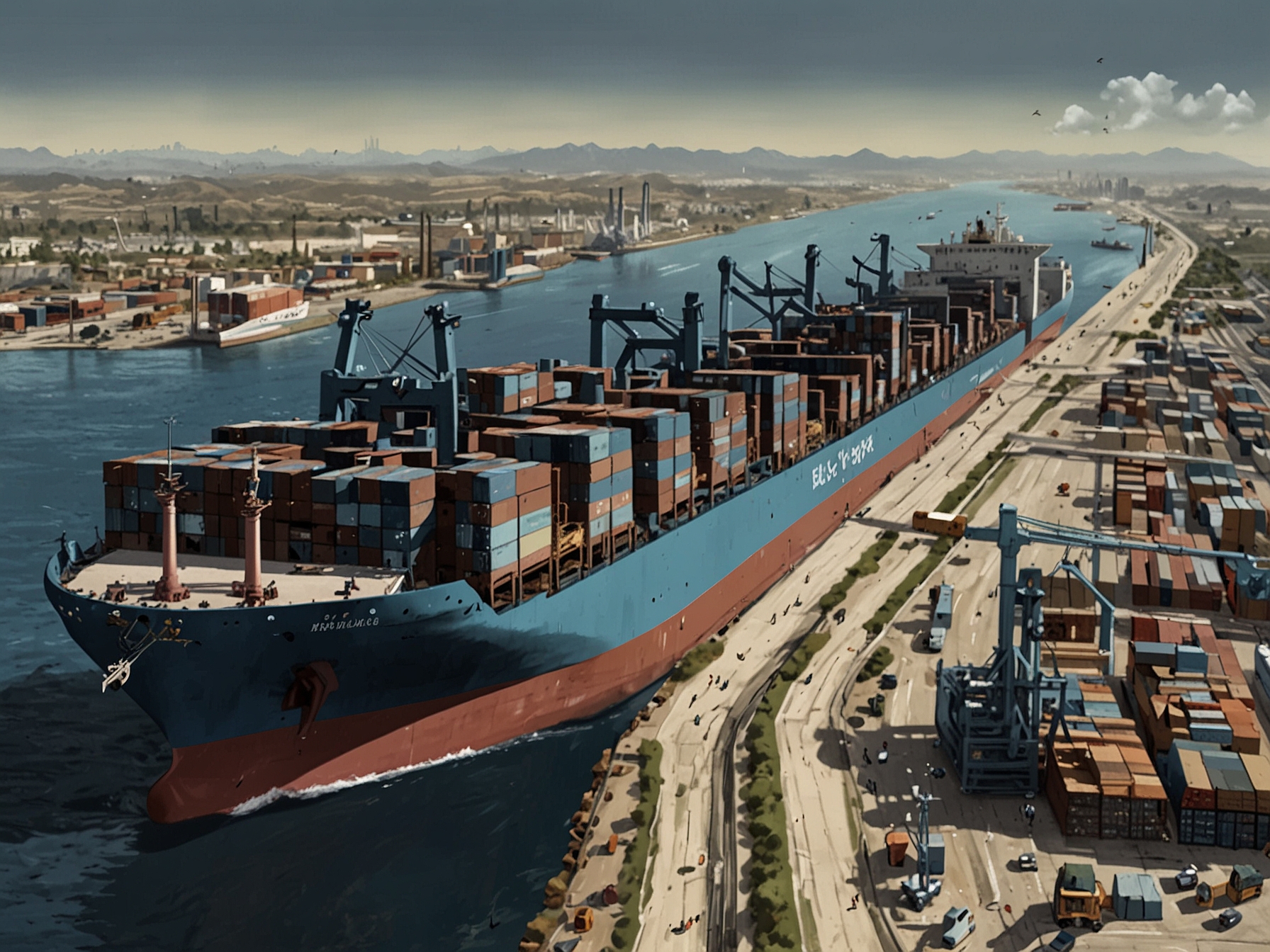 Rexford Industrial's strategic properties near Los Angeles and Long Beach ports, highlighting their key role in global commerce and efficient distribution networks across the U.S.