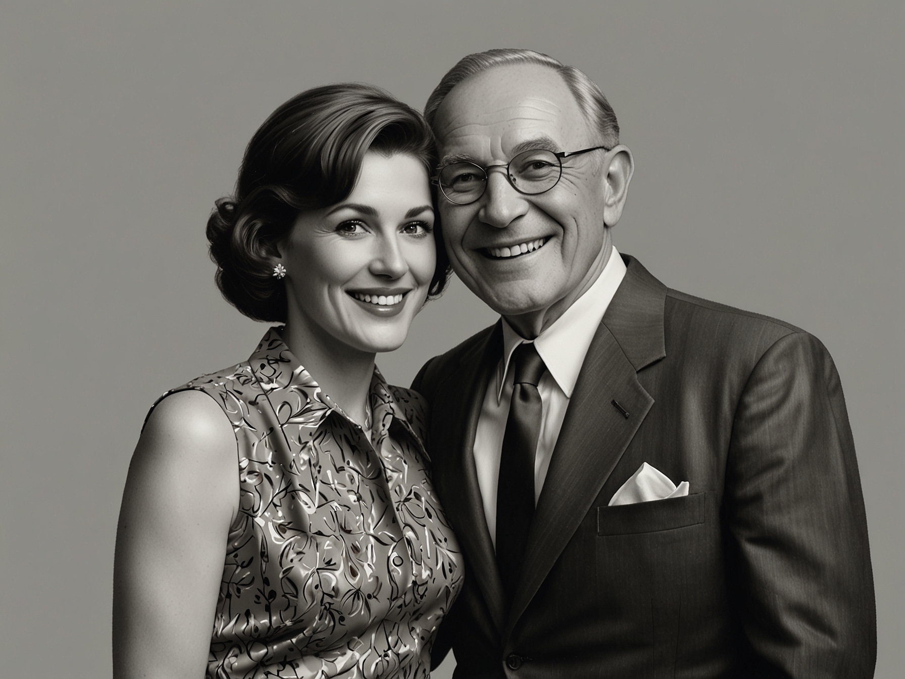 A touching image of Hiram Kasten and his wife Diana celebrating their anniversary, highlighting their enduring love and partnership amidst Kasten's successful career in comedy.