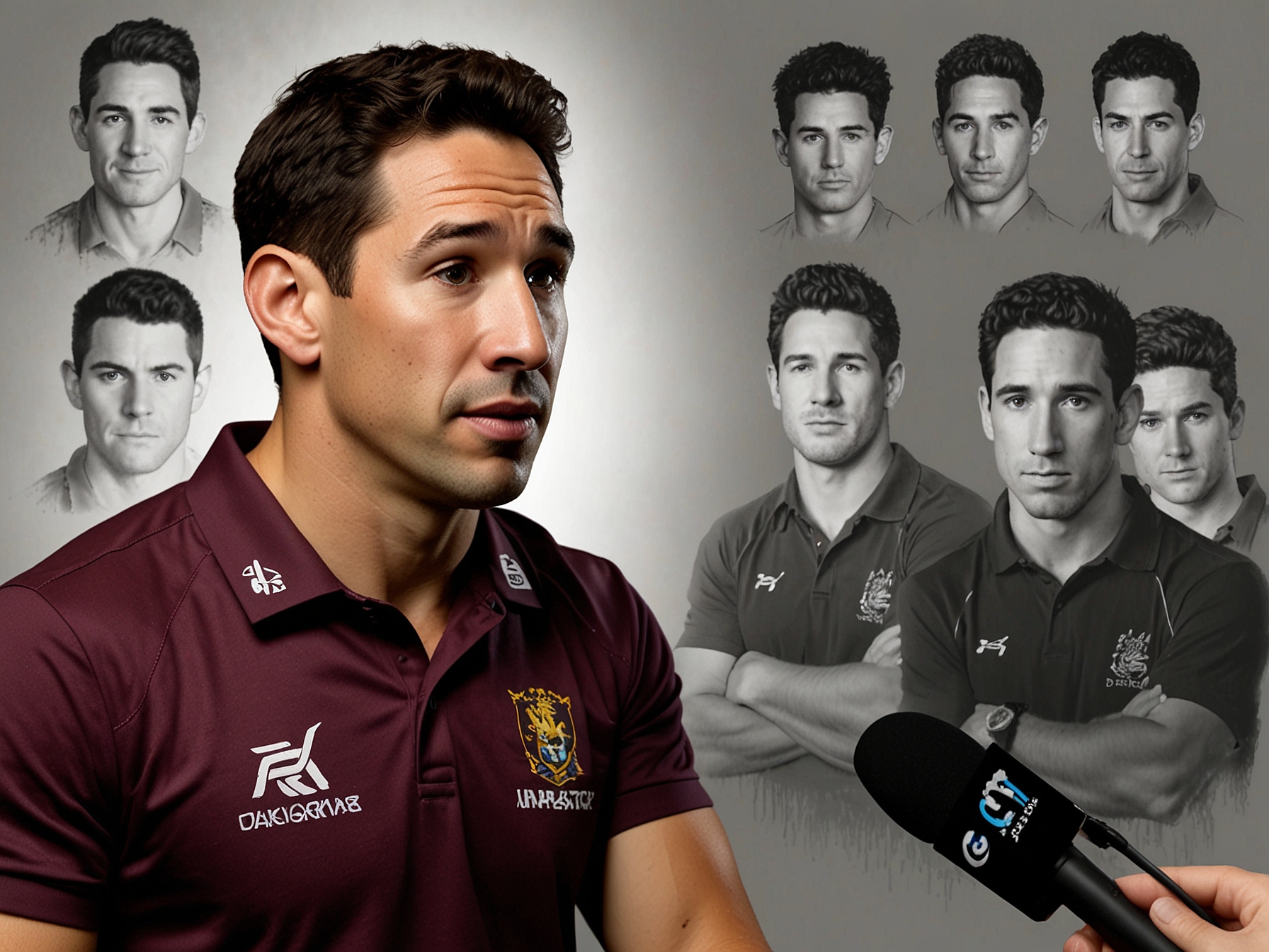 Maroons coach Billy Slater addresses the media, explaining the reasons behind the surprising squad changes, including the omission of Selwyn Cobbo, as fans and analysts react.
