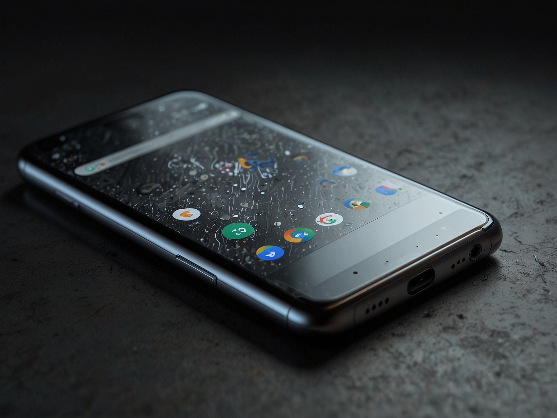 A concept image of the Google Pixel 9 with annotations showcasing its expected specifications, including the Tensor G4 chip, 8GB RAM, and ARM architecture.