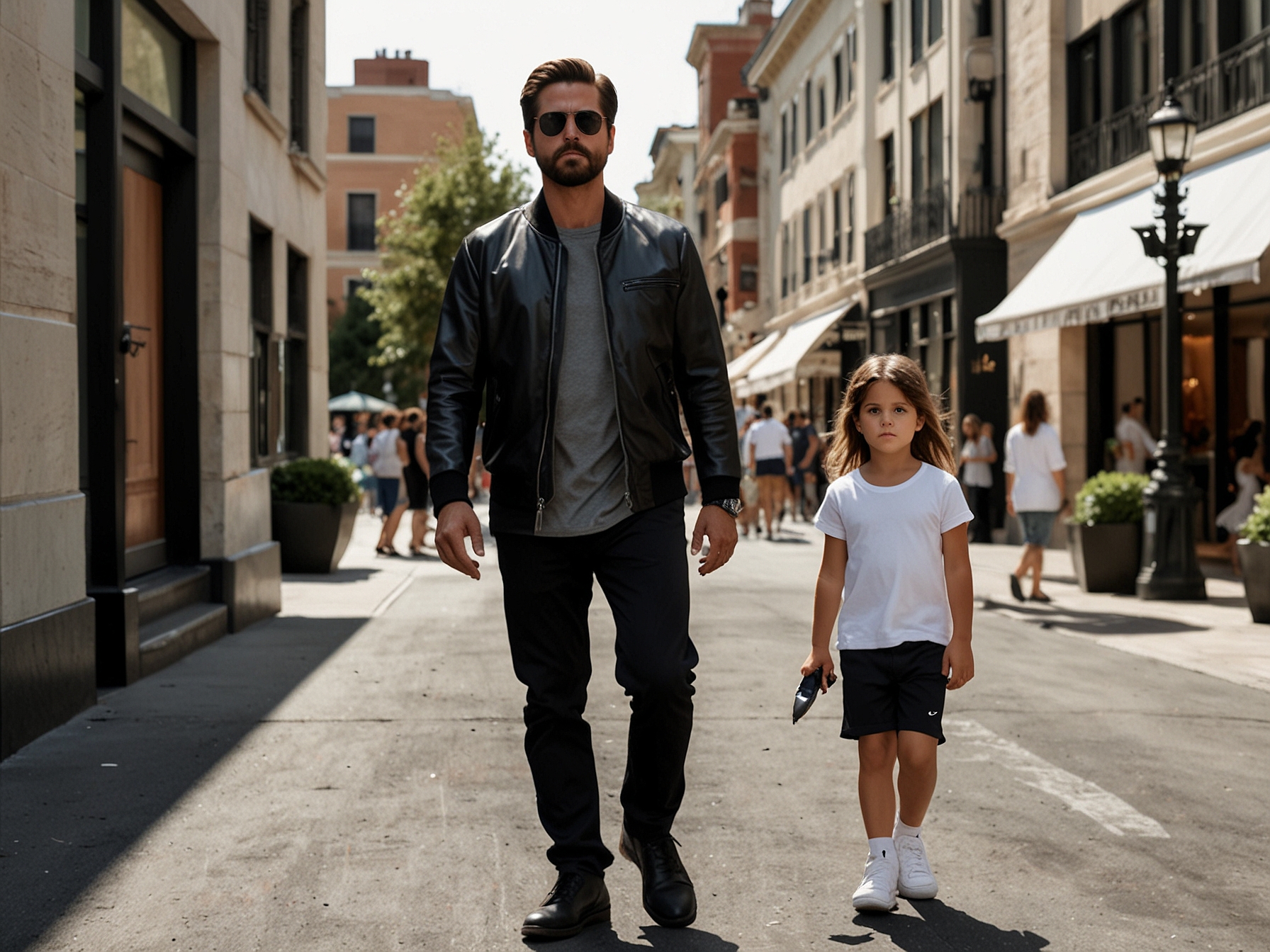 Scott Disick, father to Kourtney’s three children, receives no mention in her Father’s Day post, causing a stir among followers who regard his contributions as significant.