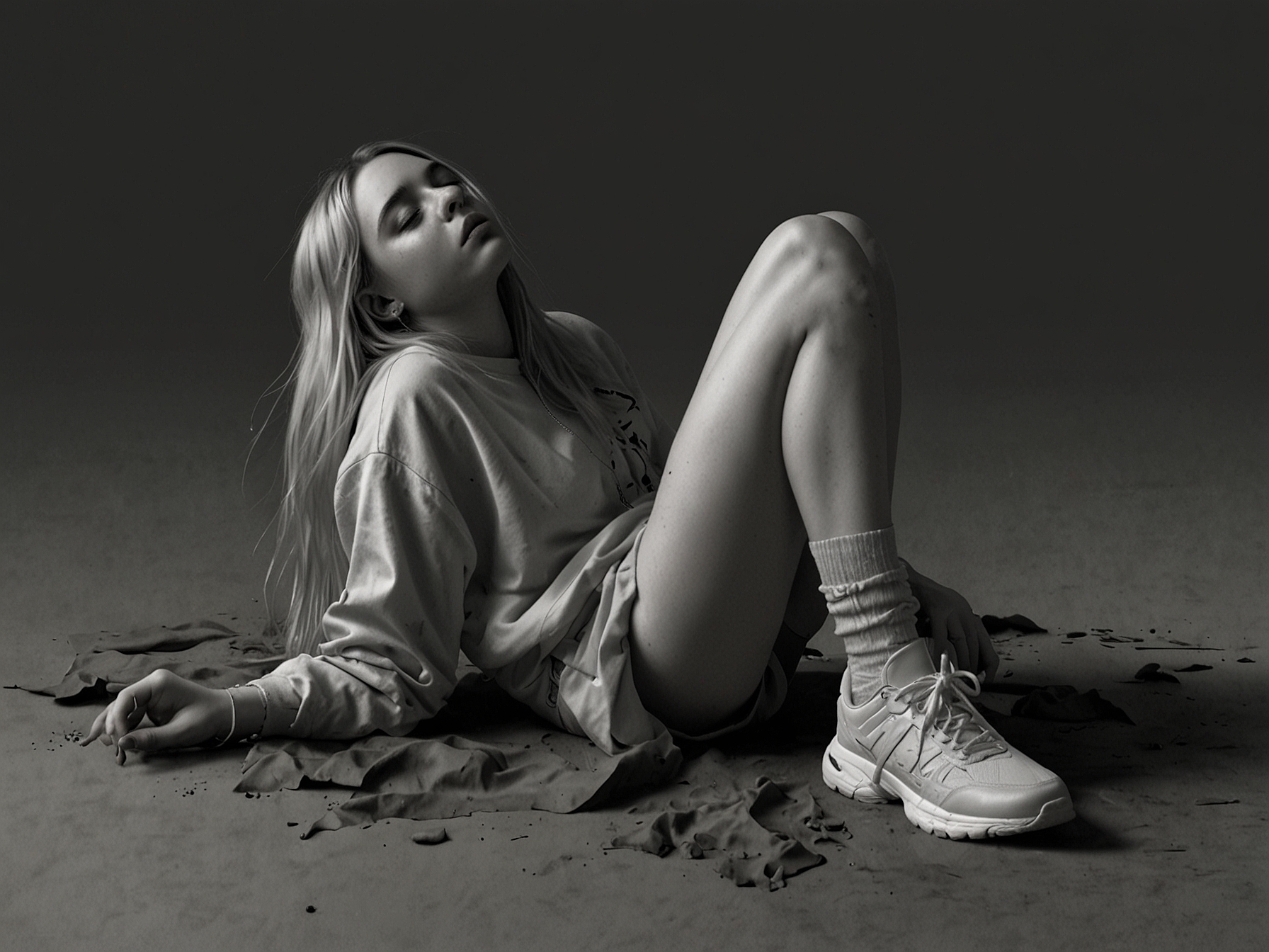 Cover art of 'Hit Me Hard And Soft' with Billie Eilish in an introspective pose. The image illustrates the emotional depth and innovative soundscapes of the album, highlighting her continued evolution as an artist.