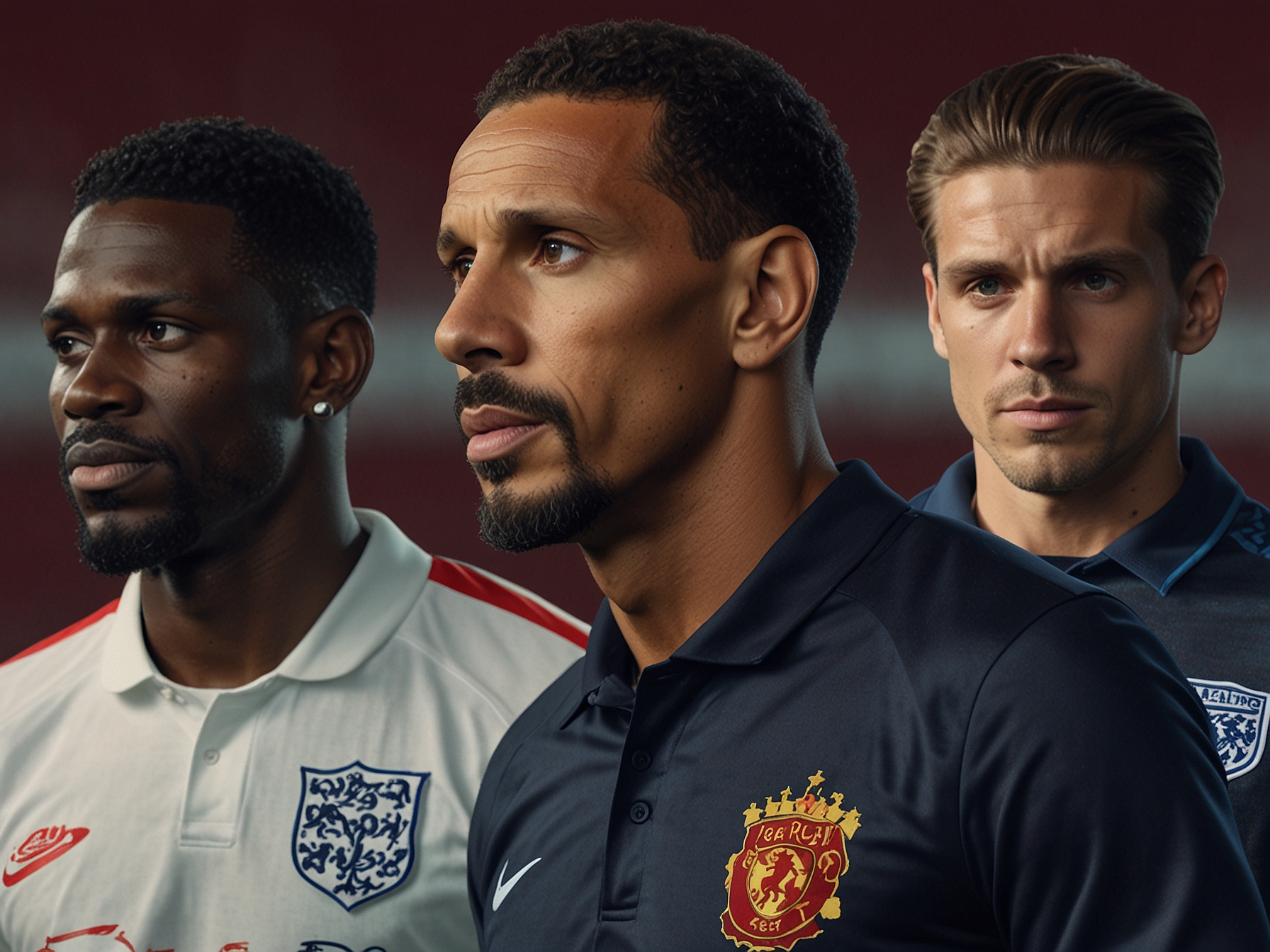 Rio Ferdinand defends his stance with emphasis, listing the merits of Grealish, Mount, and Saka as deserving England starters, while Micah Richards prepares his counter-arguments.