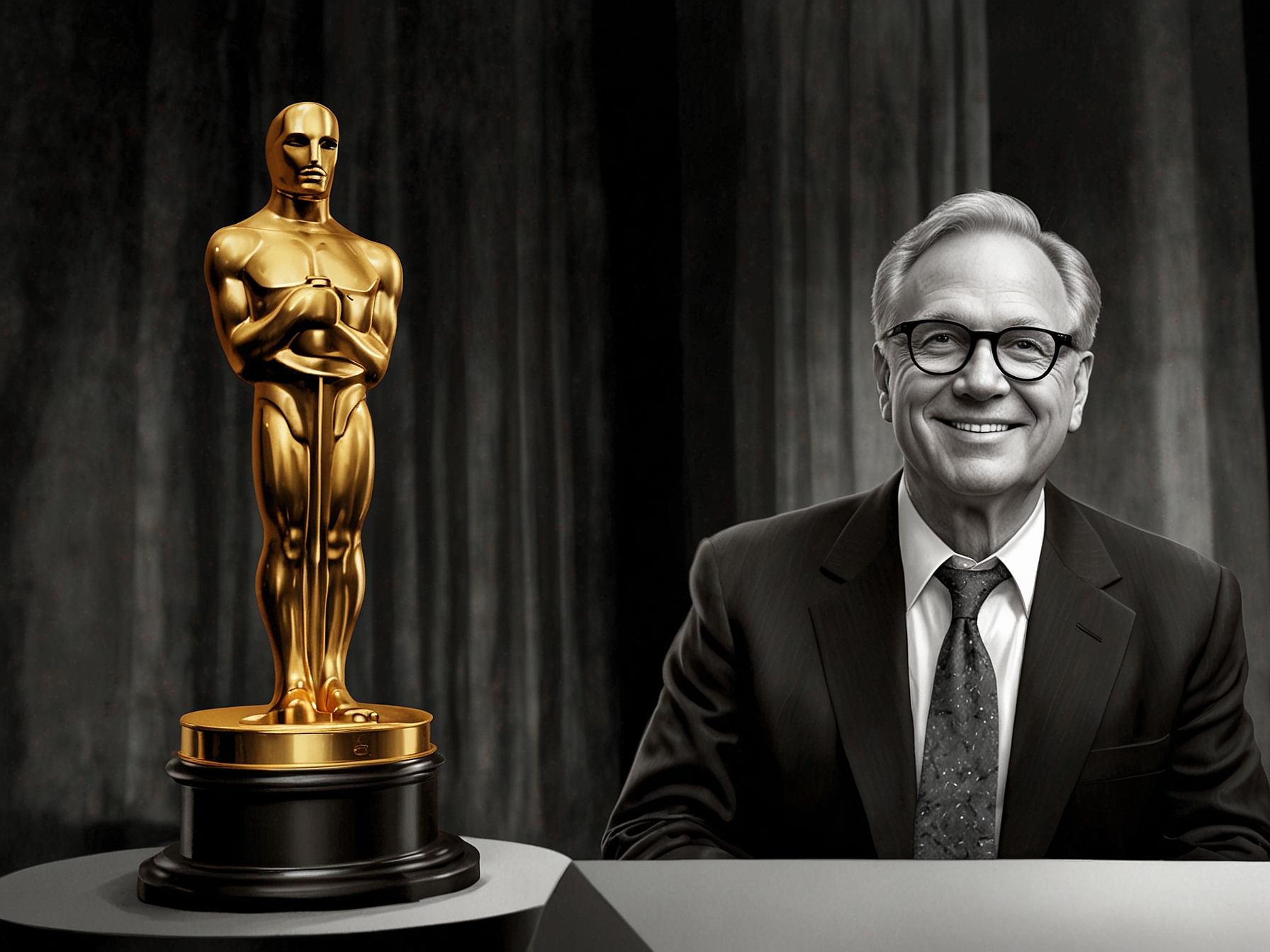 Bill Kramer, CEO of AMPAS, speaking at a conference about the Oscars' future and modernization, emphasizing the need for adaptability in a shifting entertainment landscape.
