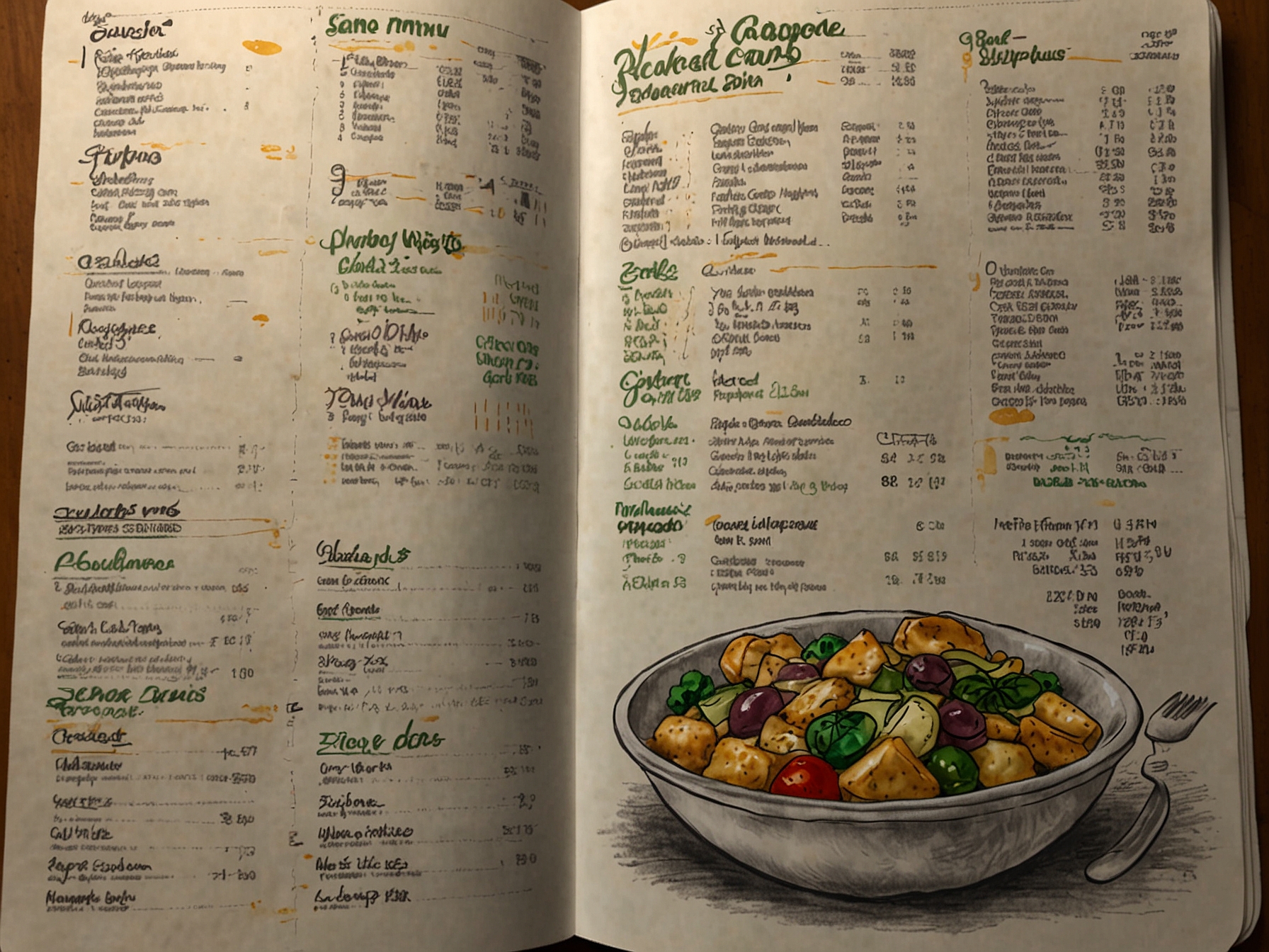 An Olive Garden menu showing updated prices alongside high-quality dishes. The focus is on the premium offerings and the brand's commitment to quality during challenging economic times.