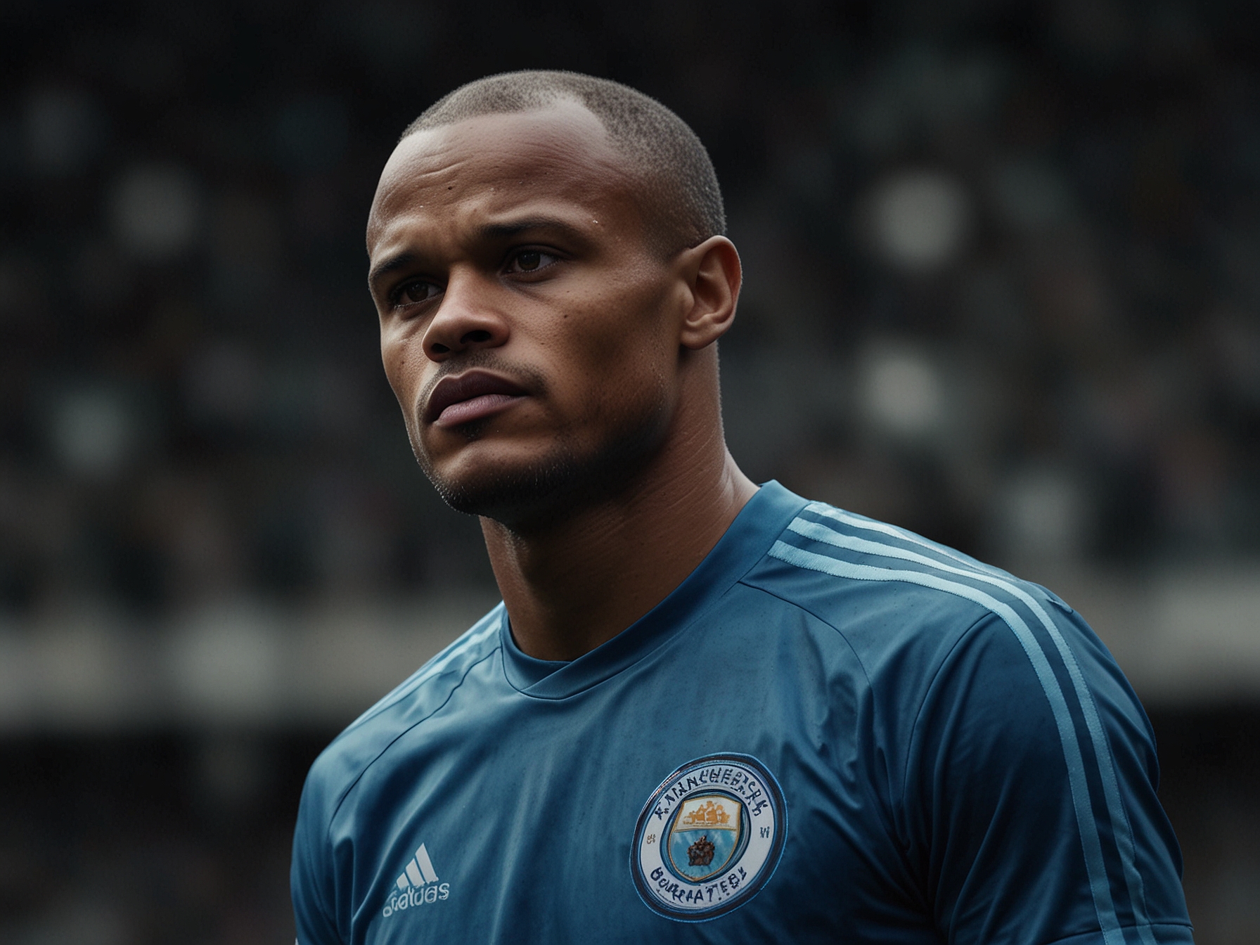 Vincent Kompany, the Premier League manager, weighing the decision of a potential transfer that could impact both his club and Bayern Munich's future prospects.