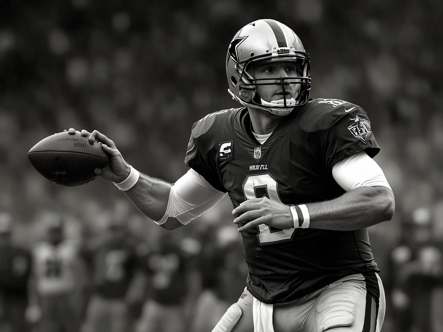 A star NFL quarterback returns to action during a high-stakes playoff game, illustrating the impact of the new Injured Reserve rule policy on player participation and game quality.