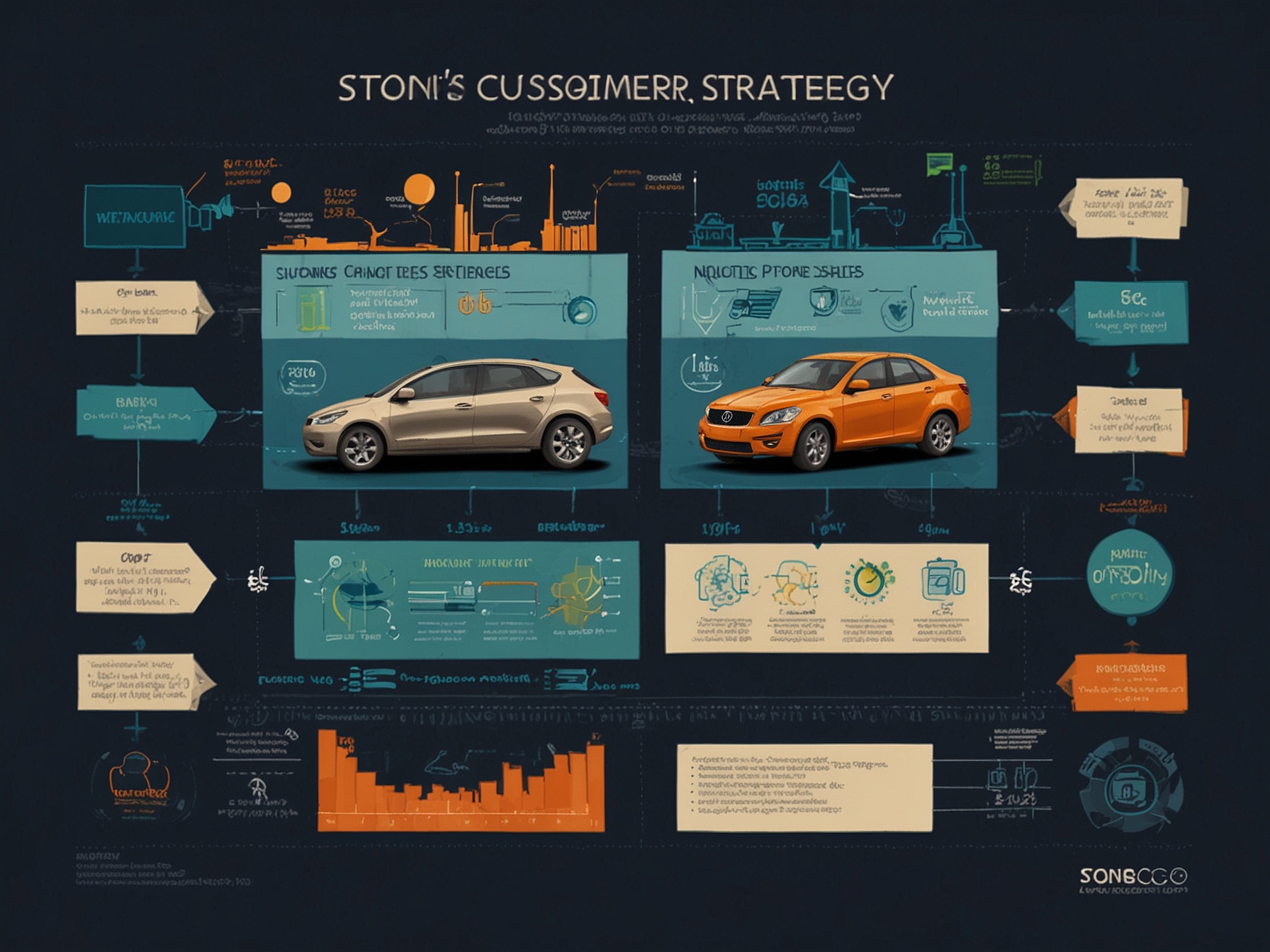 An infographic illustrating StoneCo's customer acquisition strategy, showing both direct sales efforts and strategic partnerships contributing to its rapid customer base growth.