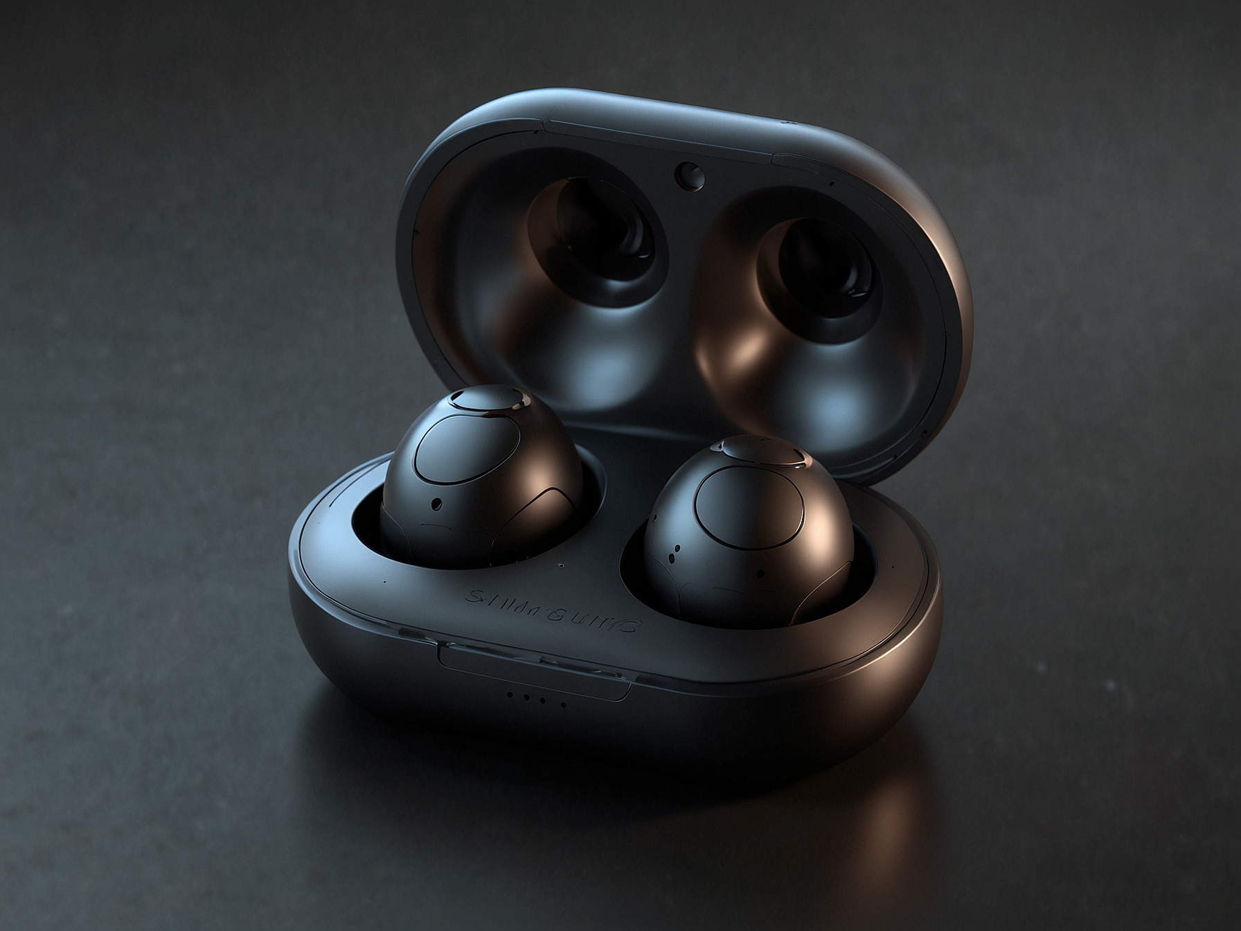 A close-up image of the Samsung Galaxy Buds 3 highlighting their new stem design with sleek, rounded shapes, and ergonomic considerations that promise enhanced comfort and fit.