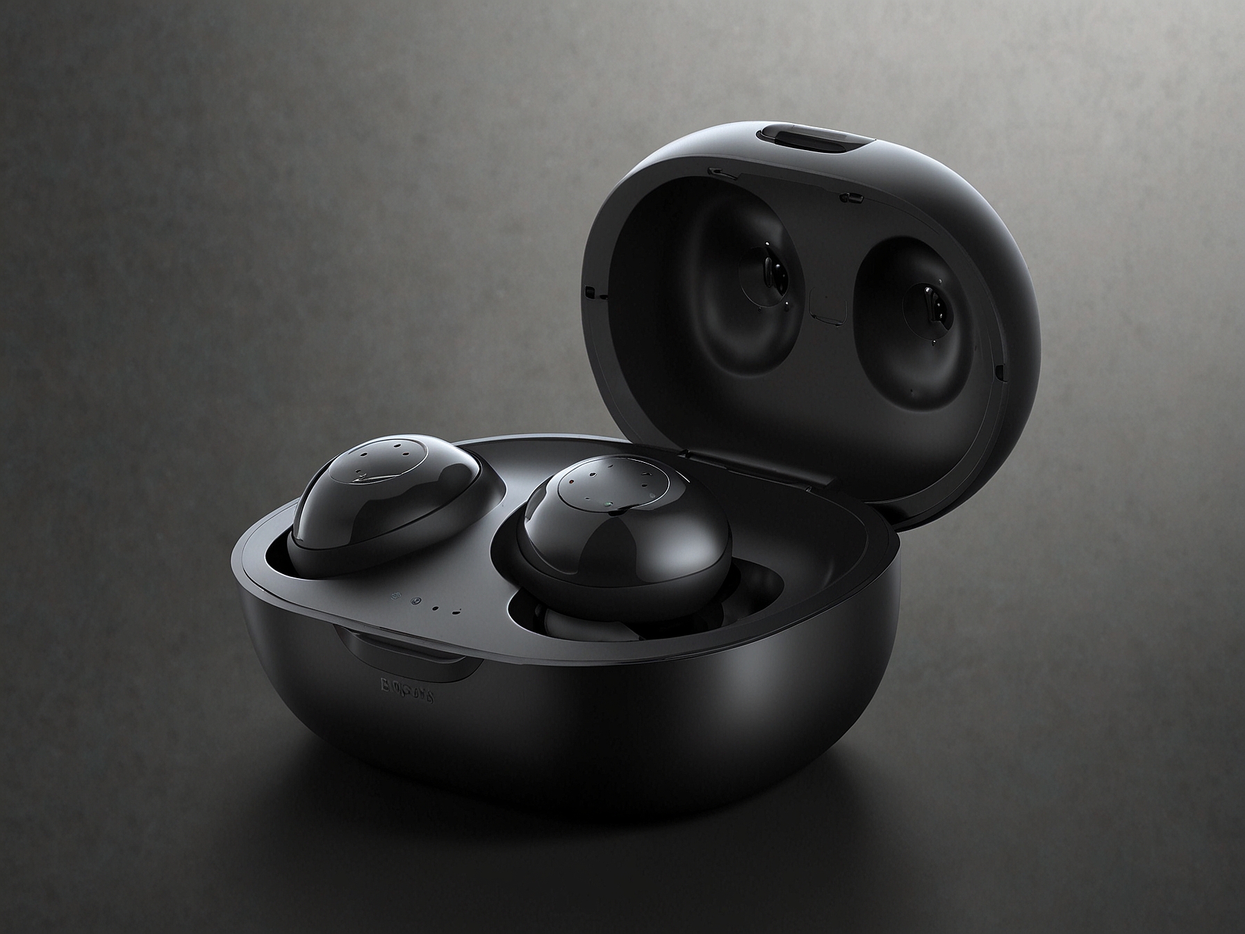 The redesigned charging case for the Galaxy Buds 3, showcasing its robust, modern appearance with potential features like fast and wireless charging, emphasizing portability and durability.