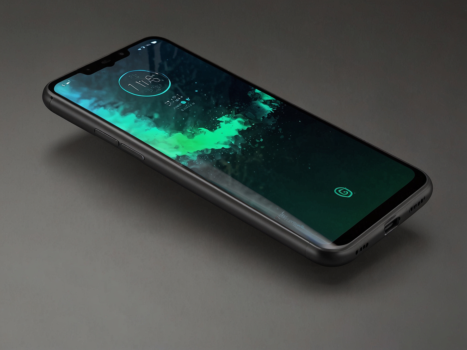 A sleek render of the Moto G85 showcasing its modern design with a slim bezel around a large display, emphasizing the visual experience ideal for gaming and streaming.
