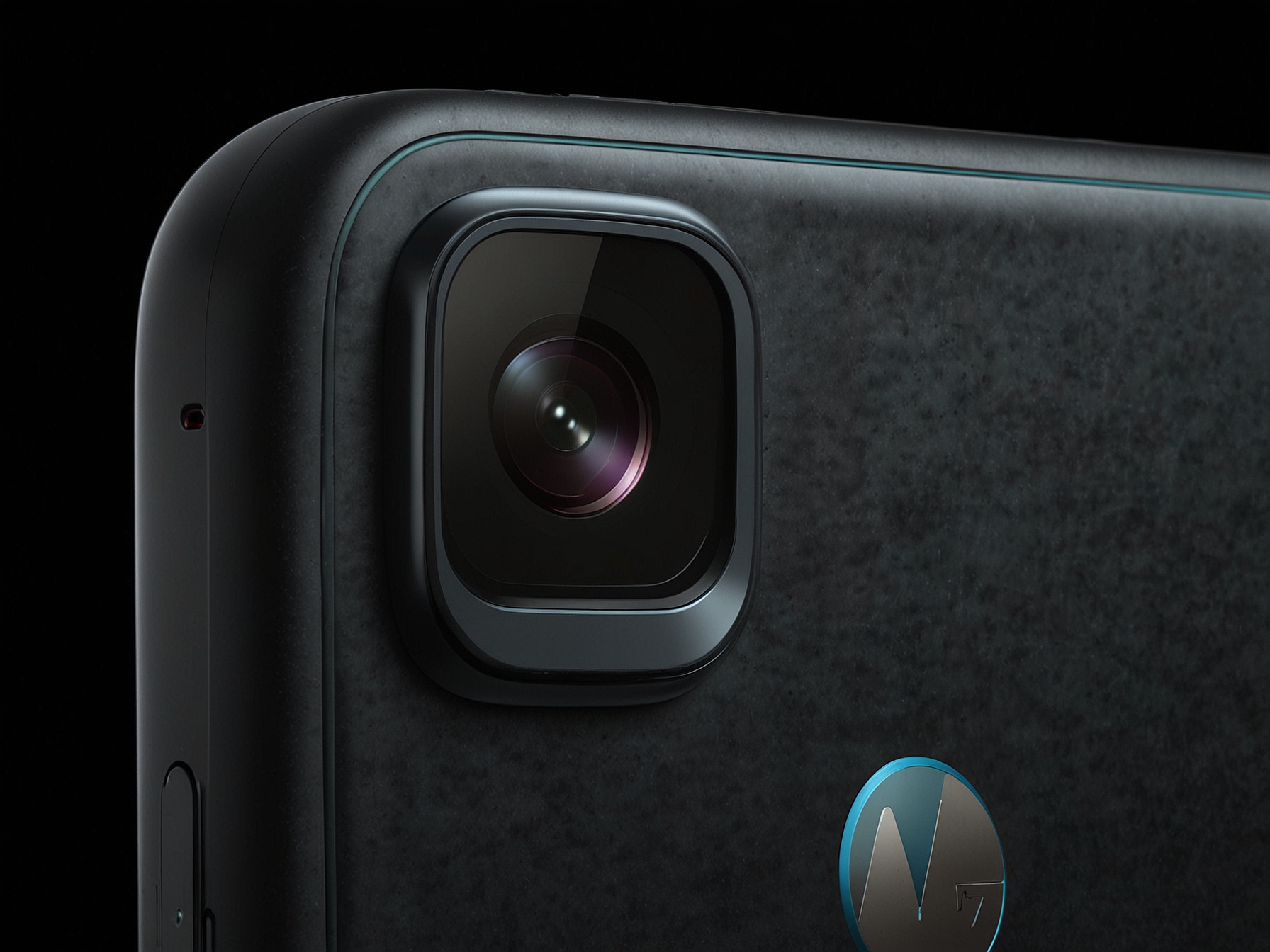 A close-up view of the Moto G85's versatile camera setup, featuring multiple lenses including a high-resolution main sensor and ultra-wide lens, highlighting its photography capabilities.