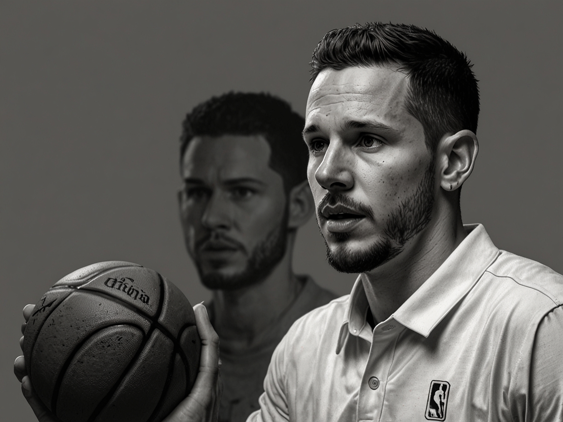 JJ Redick discussing game strategy during a podcast, showcasing his deep understanding and articulate insights into basketball tactics and player psychology.