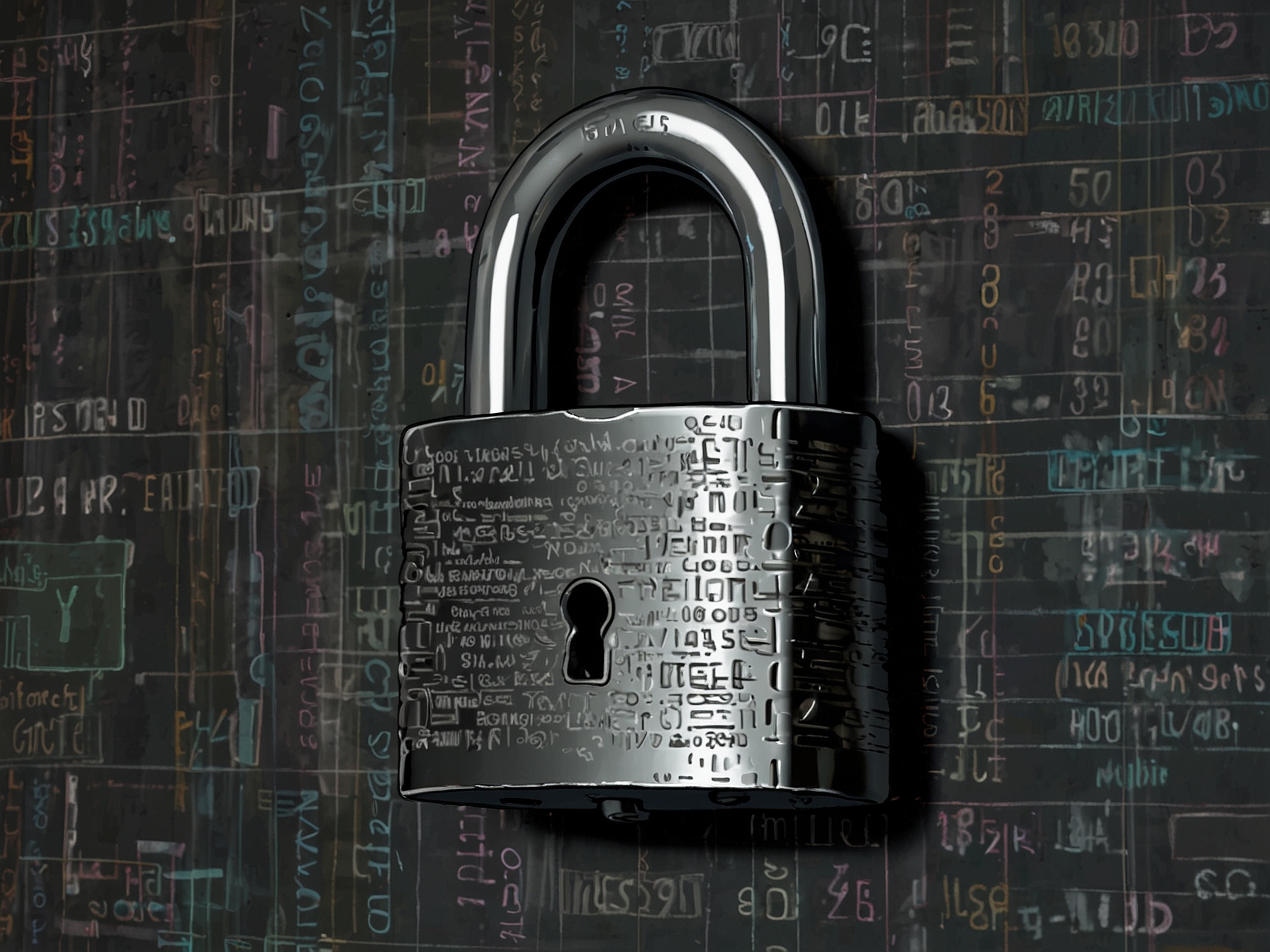 An illustrative image showing a locked padlock over digital code, symbolizing the enhanced security features provided by the top five password managers discussed.