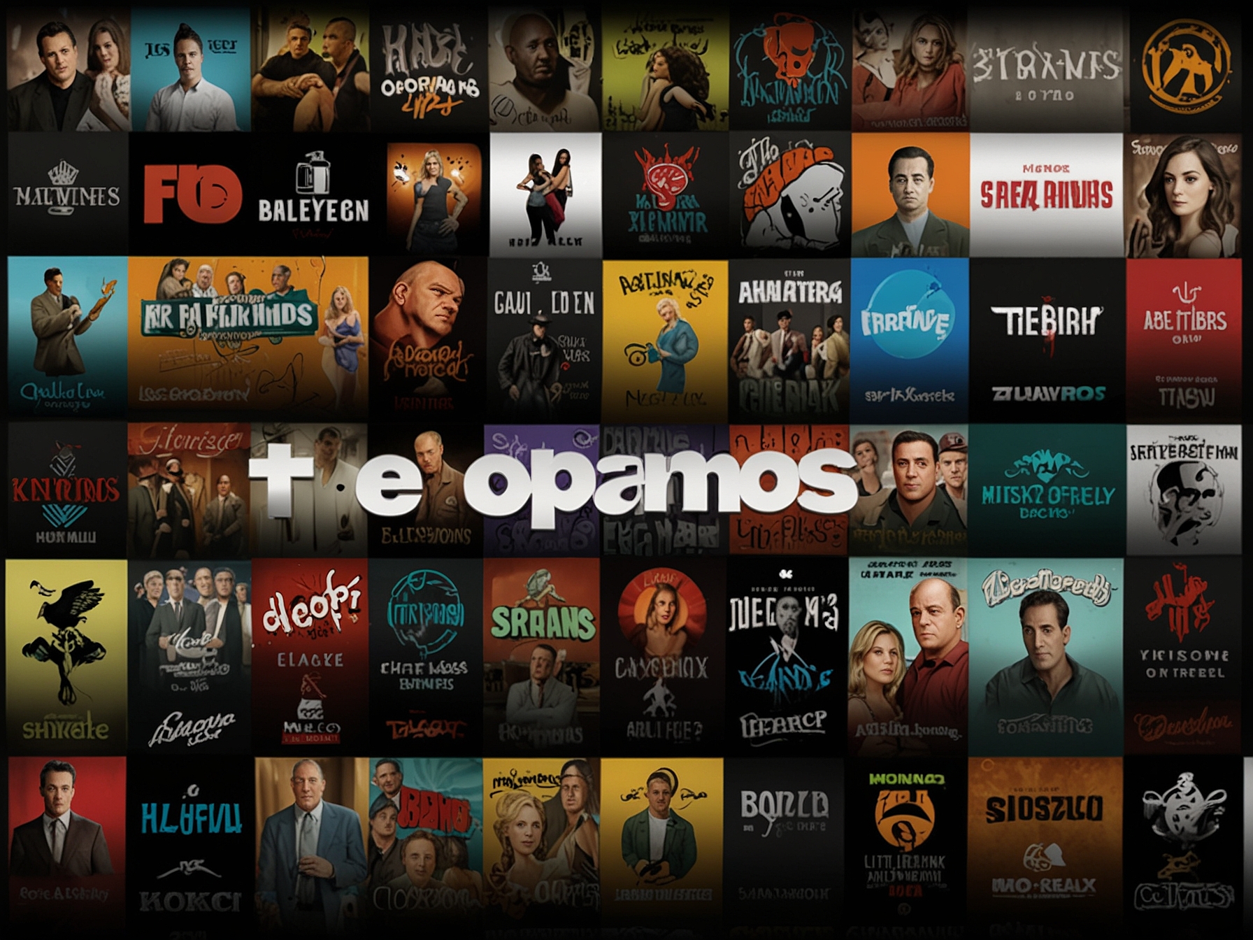 Screenshot of various streaming platform logos including HBO Max, Amazon Prime Video, and Hulu, highlighting the platforms where 'The Sopranos' can be streamed, with options for free access.
