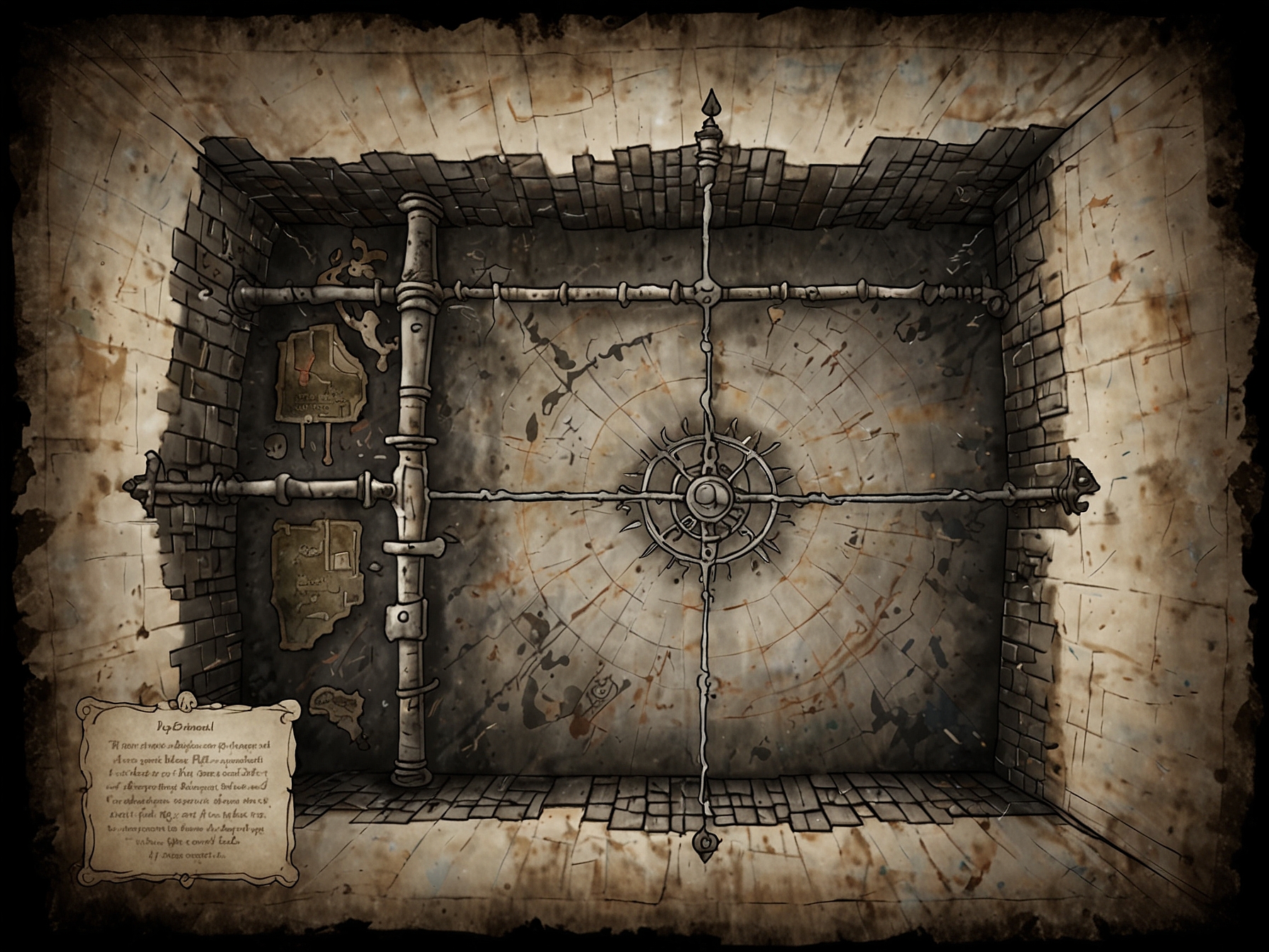 An illustrated map showing the precise location of the Blackgaol Knight, marked at the Western Nameless Mausoleum within the Shadow Realm of the Shadow of the Erdtree DLC.
