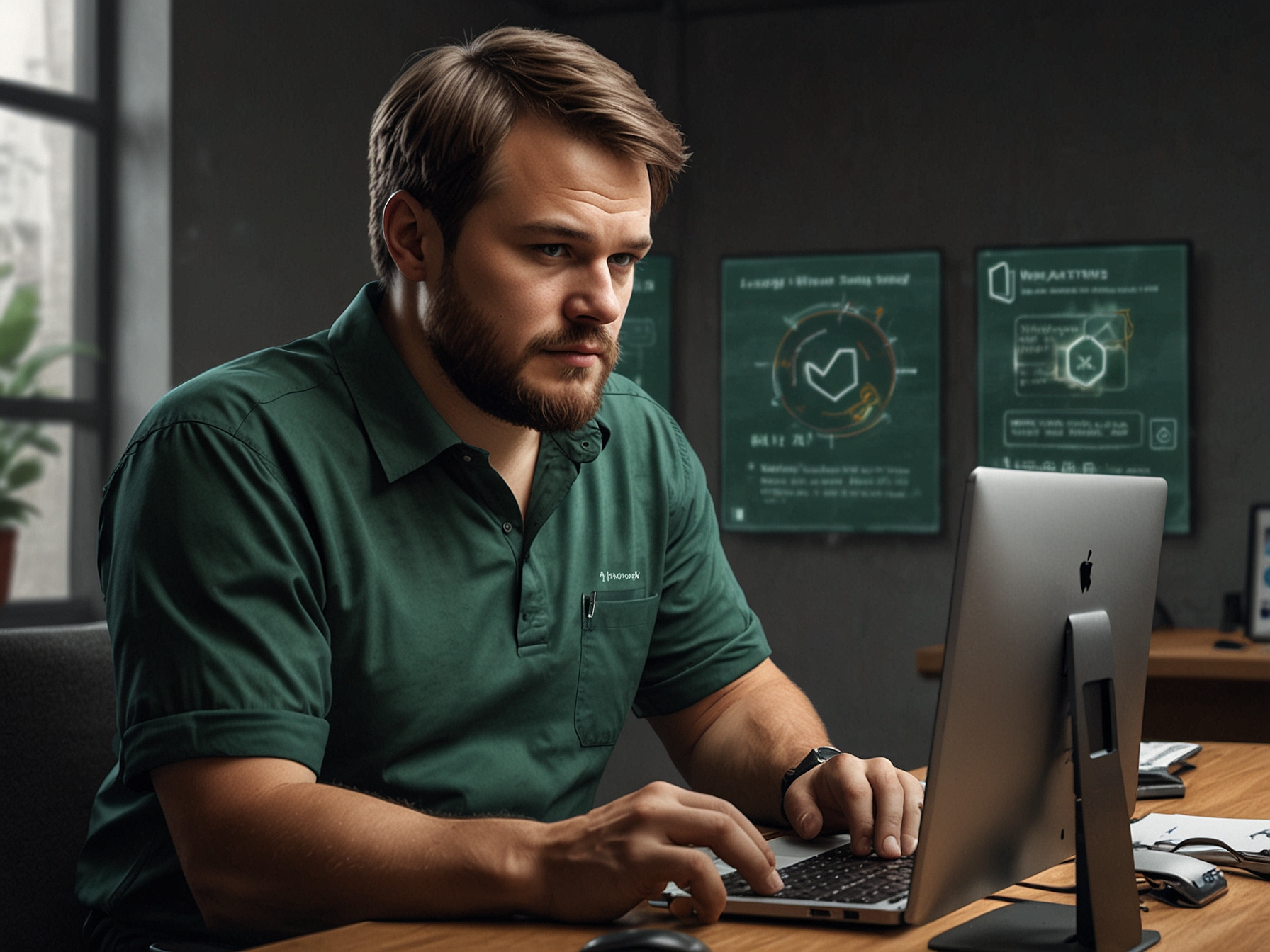 Image of a user receiving a notification about Kaspersky antivirus software being banned, highlighting the immediate impact on existing users and the need for software transition.