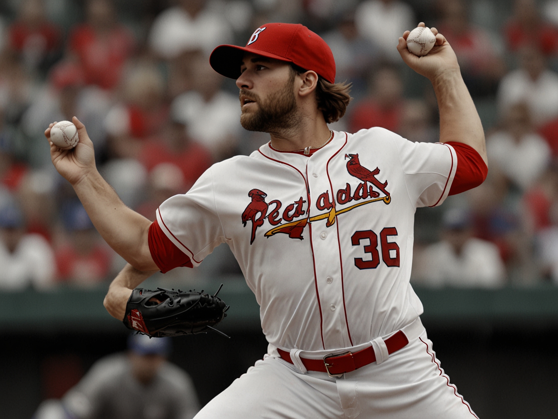 Michael Wacha delivers a powerful pitch against the Texas Rangers, showcasing his return to form after a three-week hiatus. His focused performance, however, lacked offensive support from the Royals.