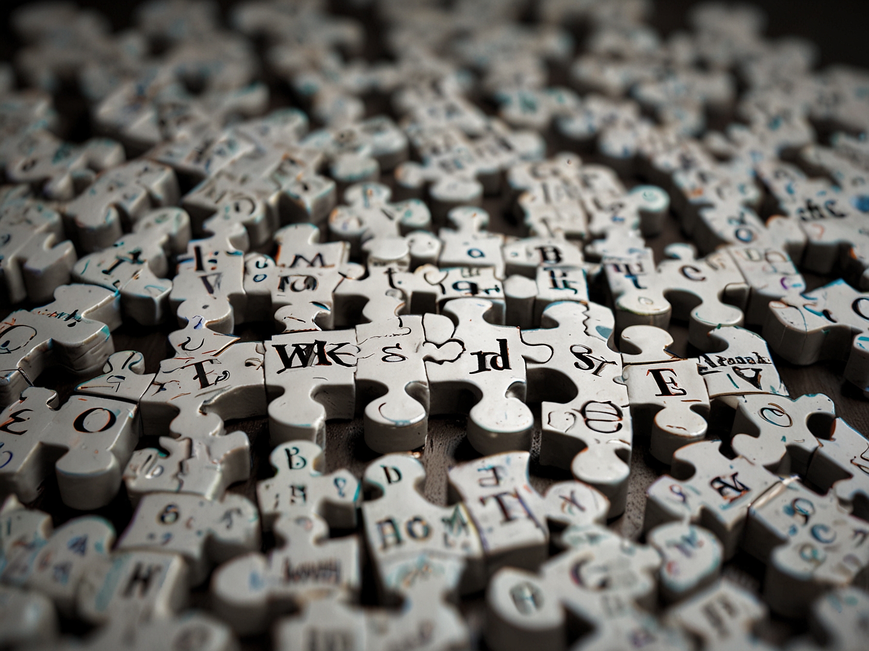 A close-up of the 'Strands' puzzle with key letters circled, demonstrating hints such as vowel clusters and consonant groups, providing visual aids to solve the puzzle more effectively.