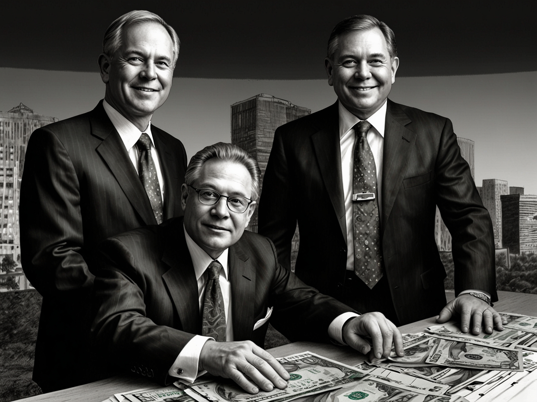 Executives from Hovnanian Enterprises, Nvidia, Applied Materials, and Baker Hughes with dollar values representing the sale amounts, emphasizing key insider trades and financial strategies.