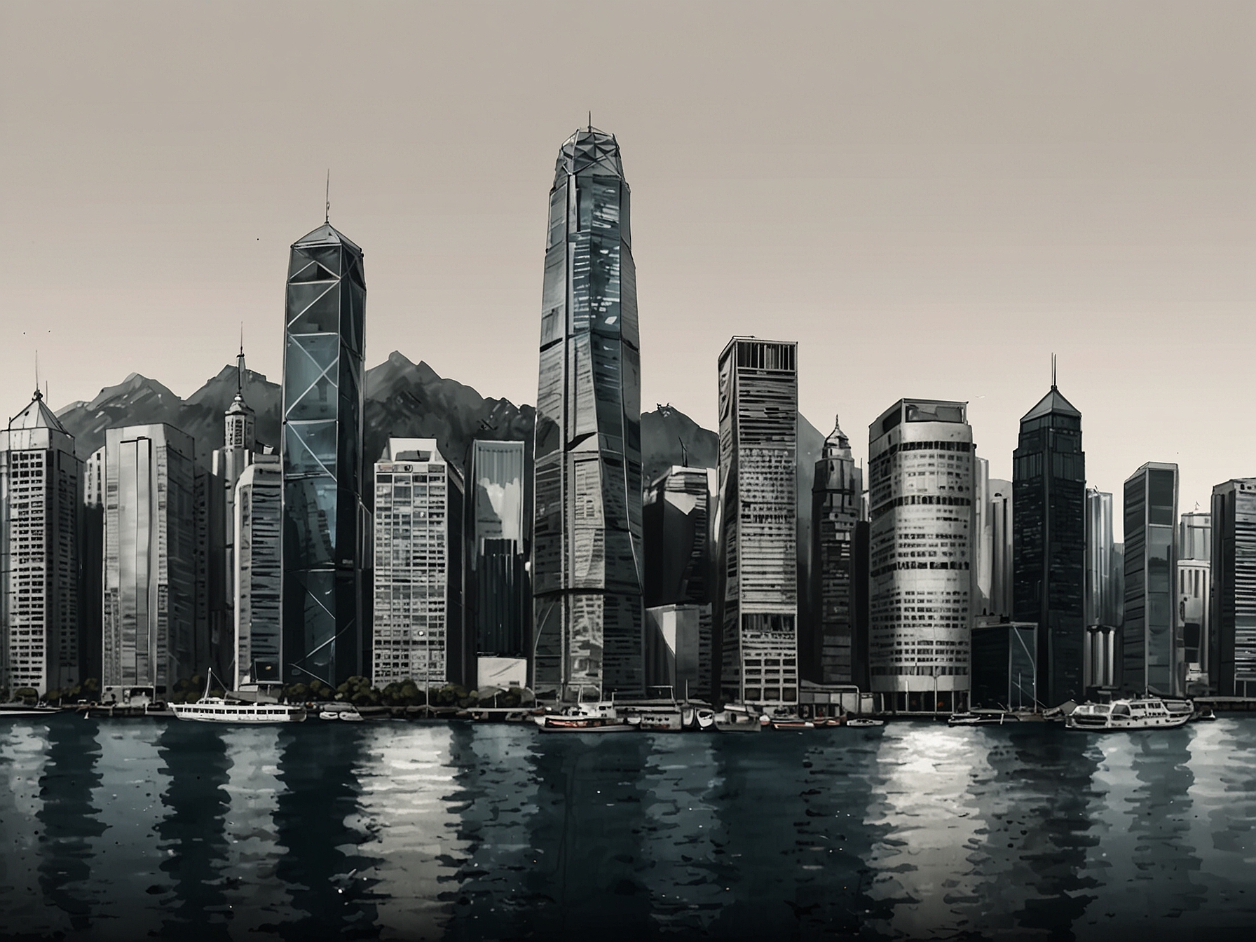 A view of the Hong Kong financial district, highlighting HKEX's headquarters. This image represents the exchange's central role in the global financial market and economic activities in the region.