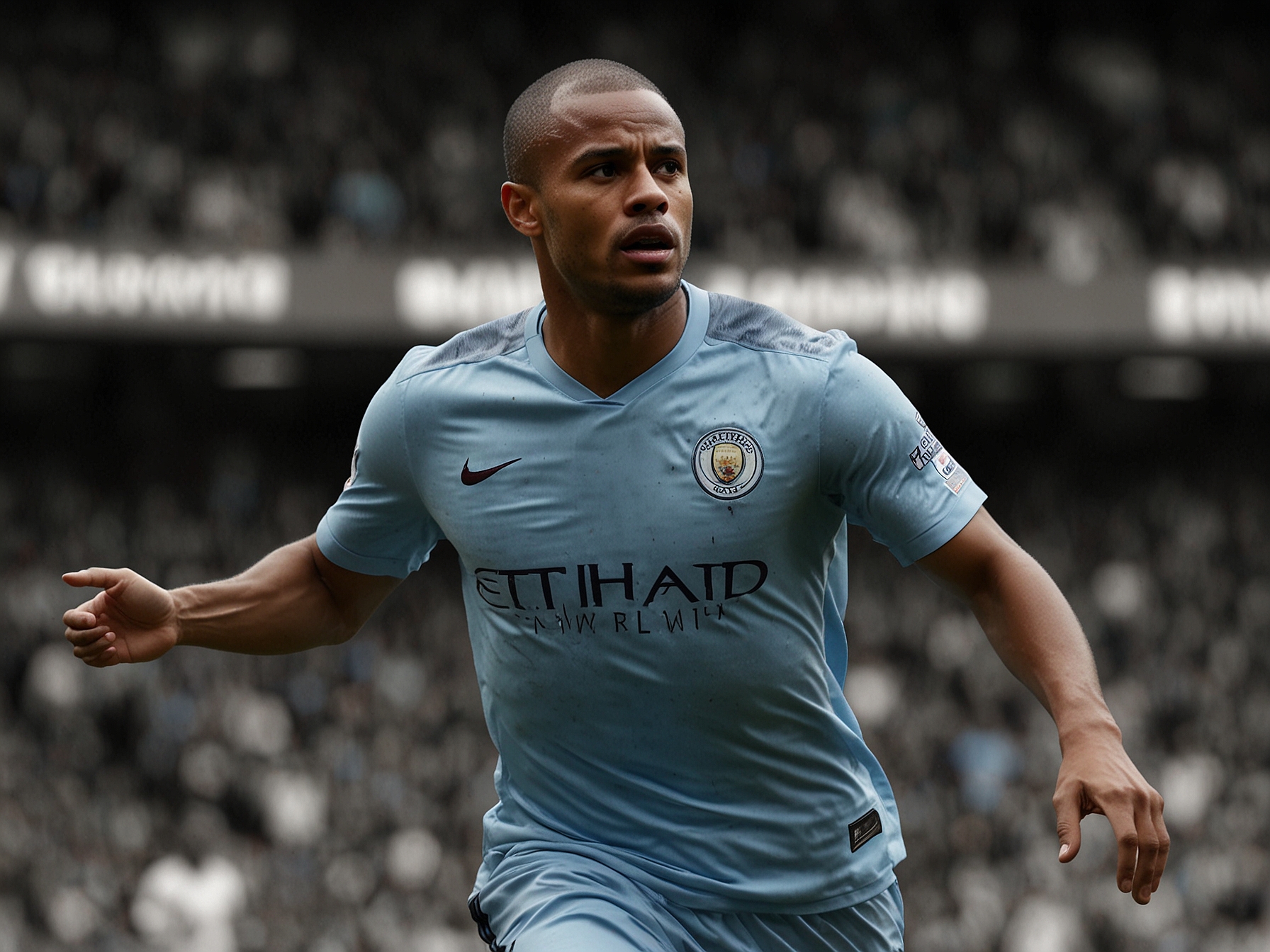 The Manchester City midfielder, valued at £50 million, skillfully navigating the field, showcasing the ball-handling skills and vision that Kompany admires and wishes to bring to Bayern Munich.