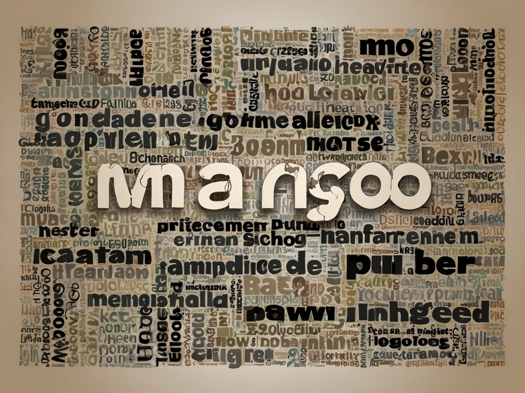 A close-up of a Wordle grid with the word 'MANGO' revealed, highlighting the correct placement of letters and the sense of achievement in solving the puzzle.