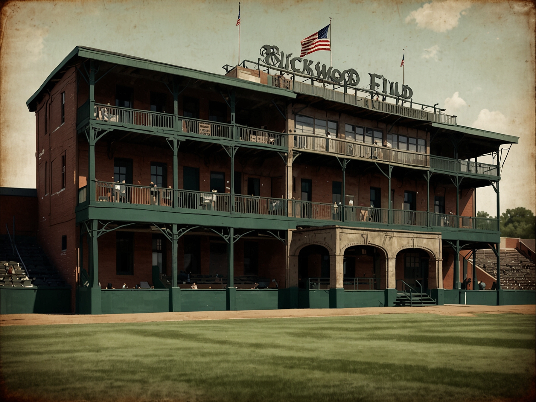 Rickwood Field in Birmingham, Alabama, serves as the historical backdrop for Jackson's moving narrative, symbolizing both the progress and the painful history of segregation in baseball.