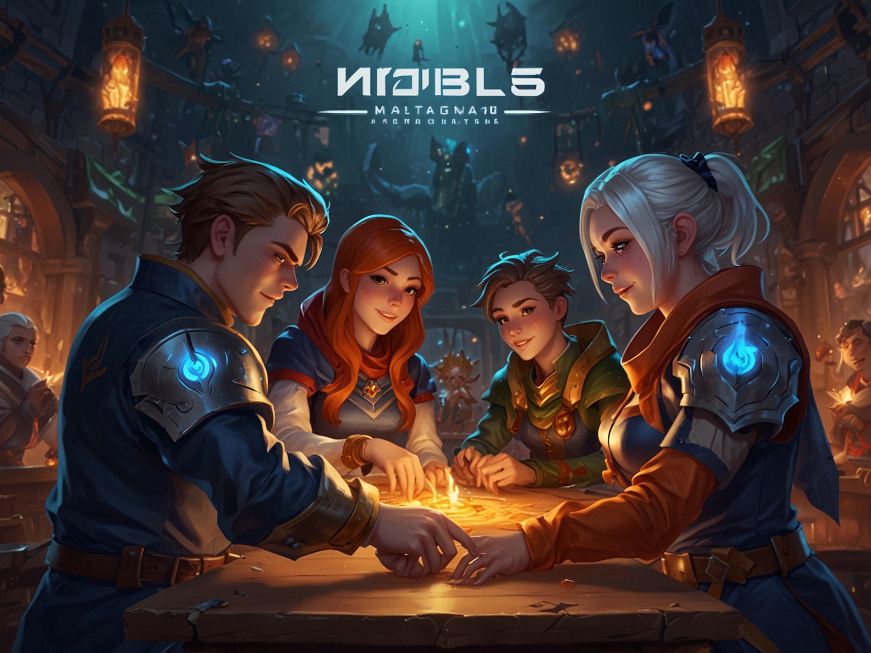 New players engaged in a tutorial mode of the mobile MOBA game, highlighting its user-friendly onboarding process and beginner-friendly features that ease newcomers into the gameplay.