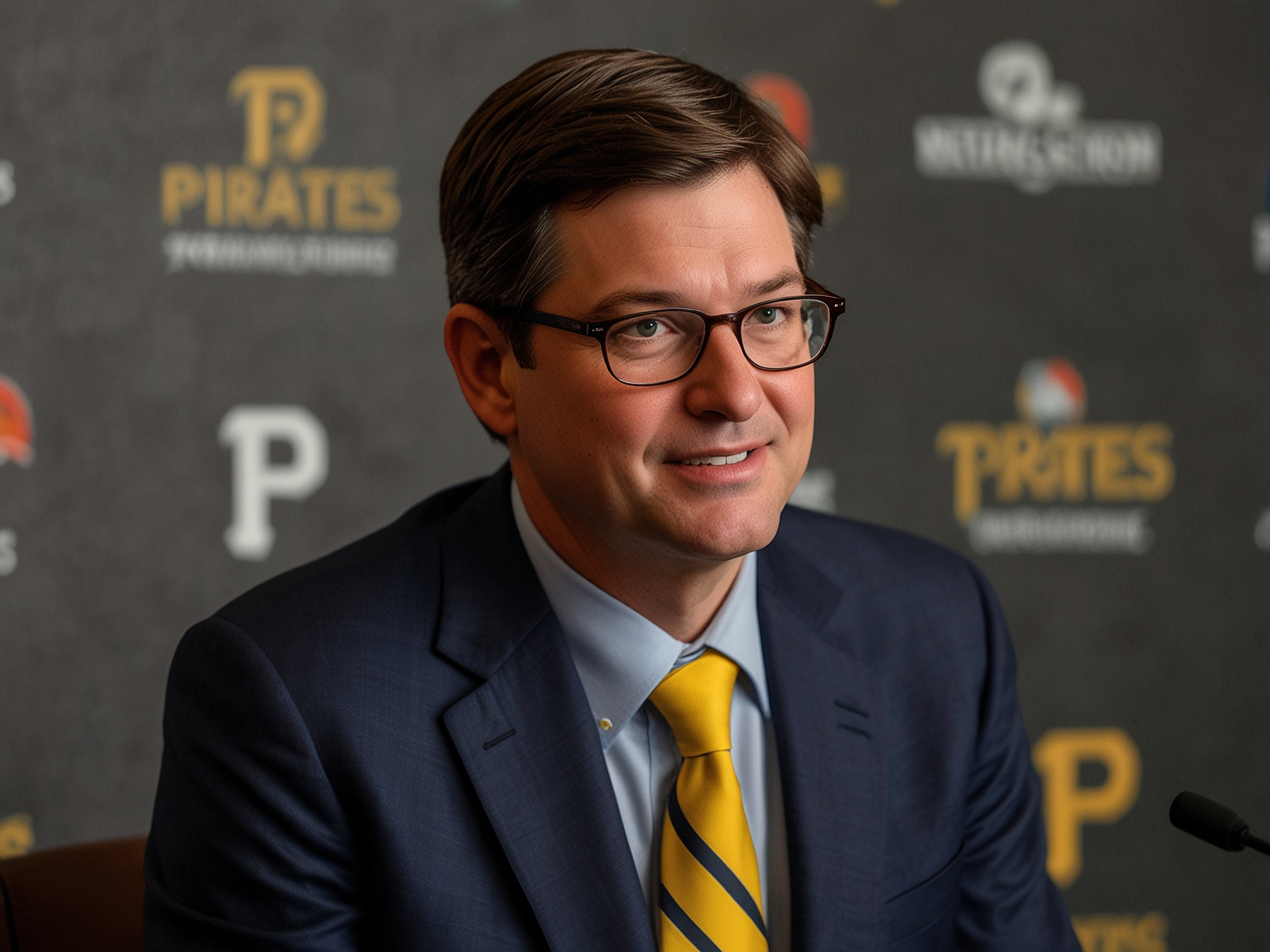 Pittsburgh Pirates owner Bob Nutting speaks to the press, outlining the team’s strategic approach as the MLB trade deadline nears, emphasizing long-term vision and potential acquisitions.