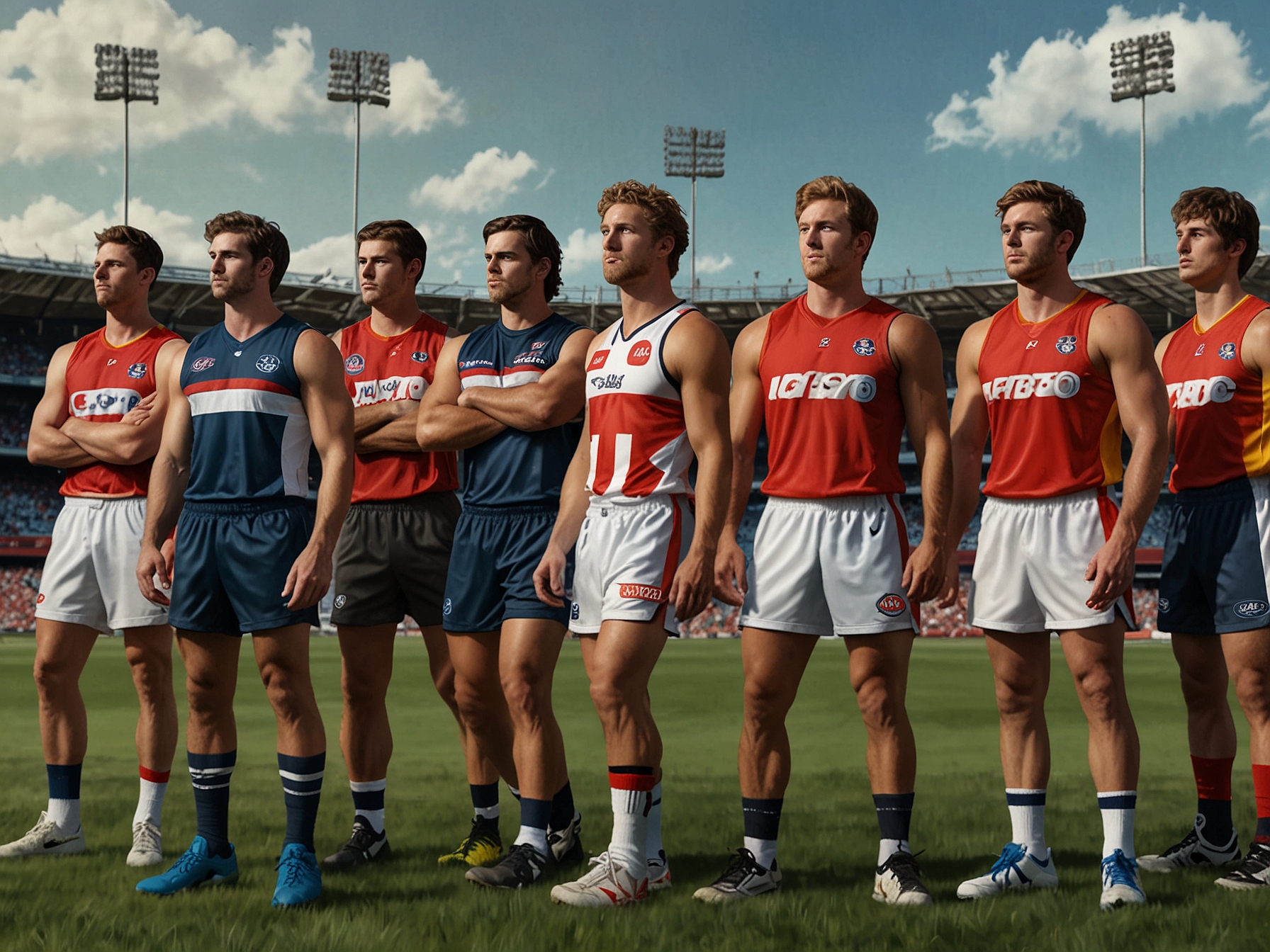An image of AFL players on the field, highlighting the focus on drug testing and integrity in the sport. The recent findings on 'off-the-books' drug tests emphasize the need for transparency.