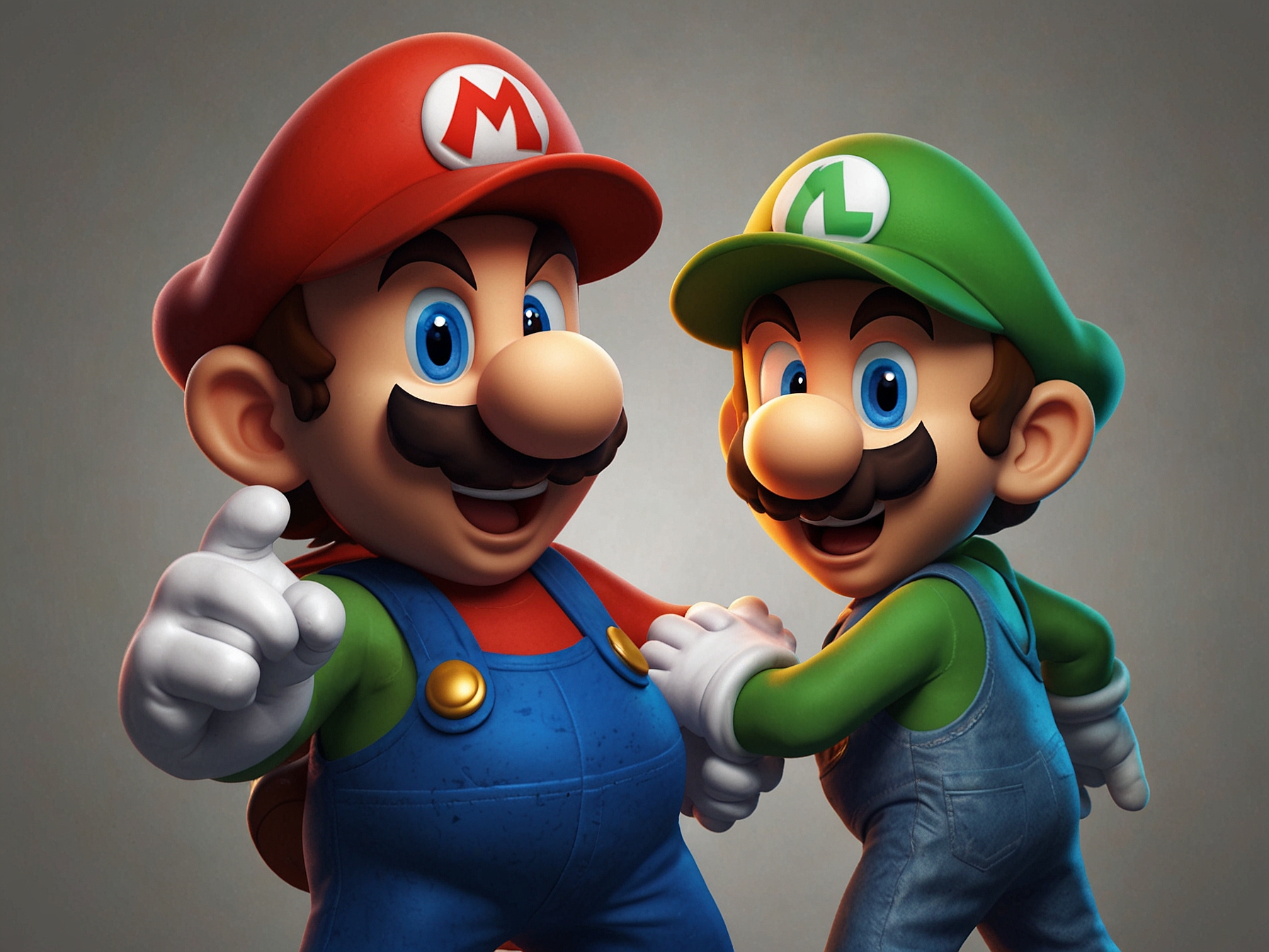 A vibrant and colorful teaser image of Mario & Luigi: Brothership showcasing Mario and Luigi in their classic poses, igniting excitement among fans for the new RPG adventure.