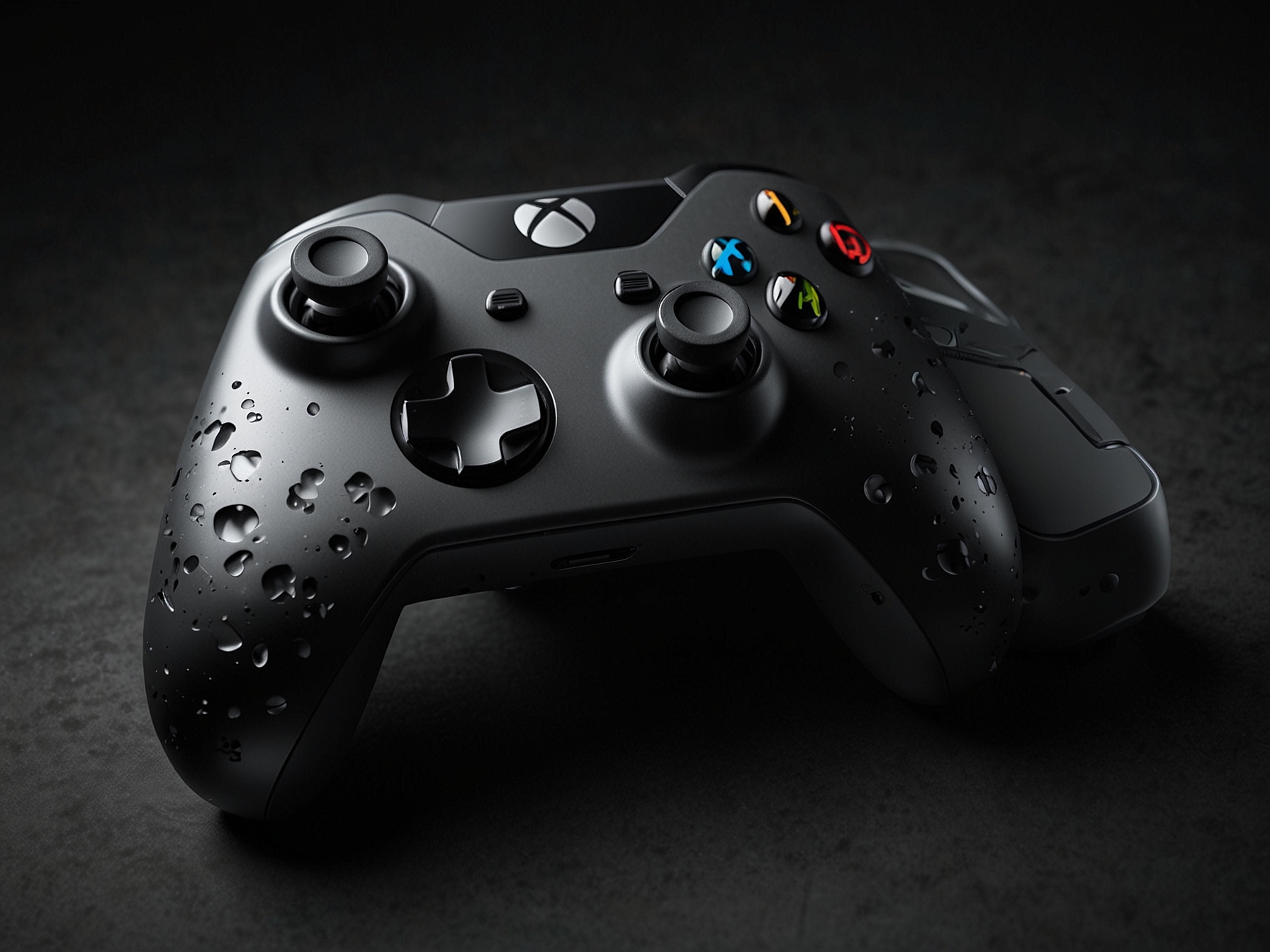 The Xbox Elite Series 2 controller displayed with all its interchangeable components, including thumbsticks and paddles, highlighting its customization options and carrying case for gamers on the go.