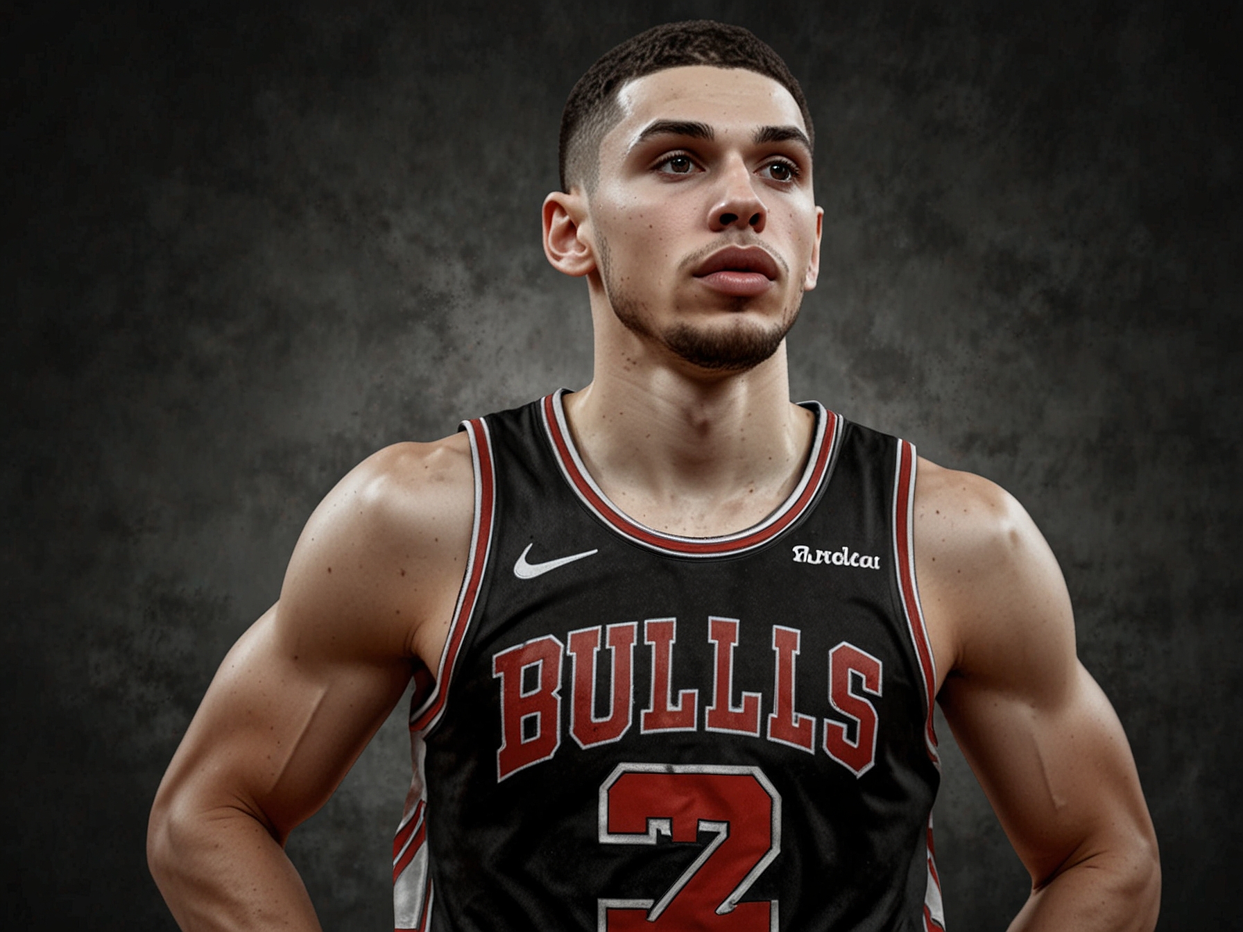 An image of Zach LaVine in a Chicago Bulls jersey, exemplifying his athletic prowess and scoring ability, highlighting why he is a significant trade target.