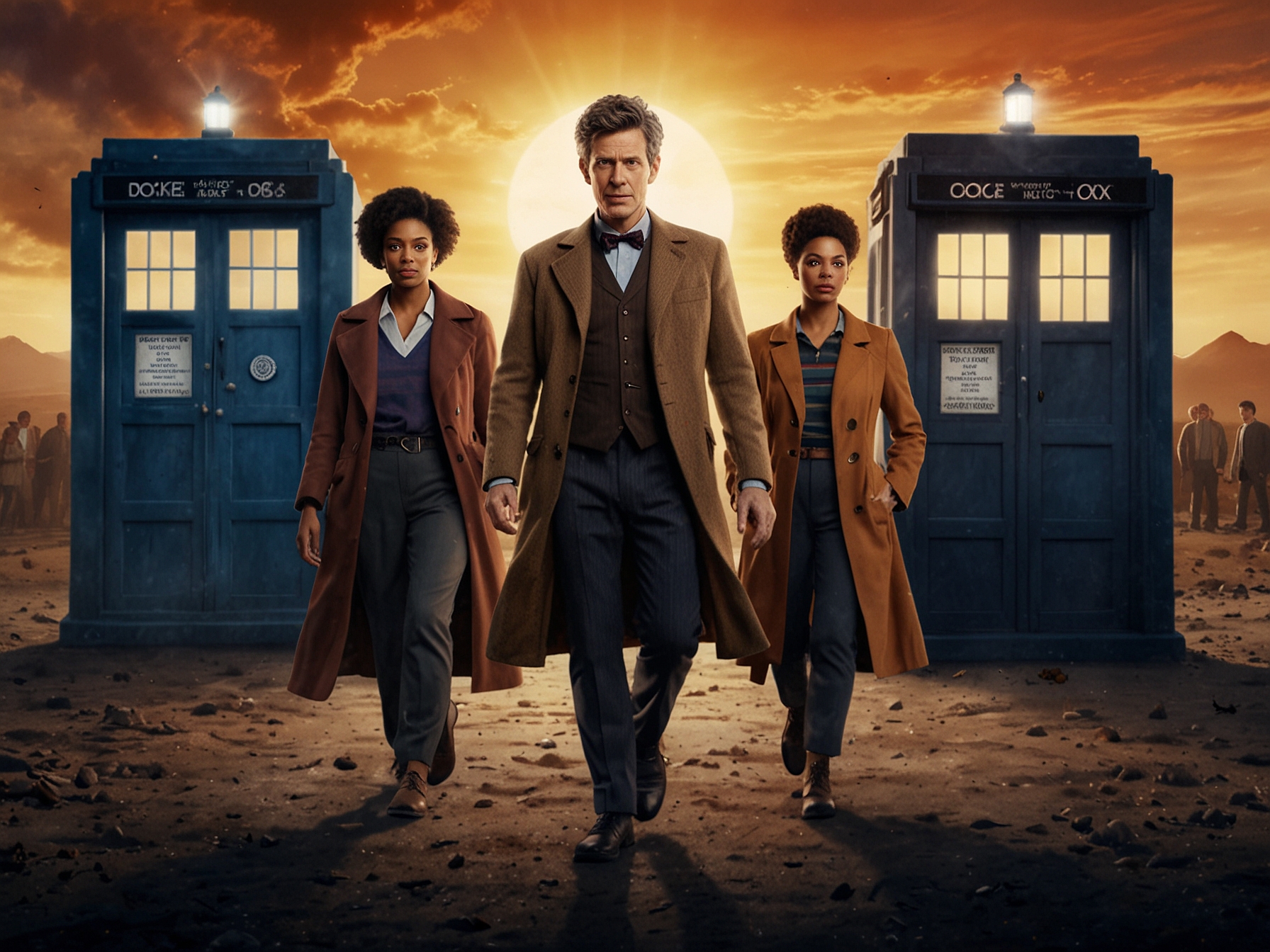 The Doctor alongside their new companions, who bring unique backgrounds and dynamics to the show. This season promises a blend of classic elements and new storylines that excite Whovians.