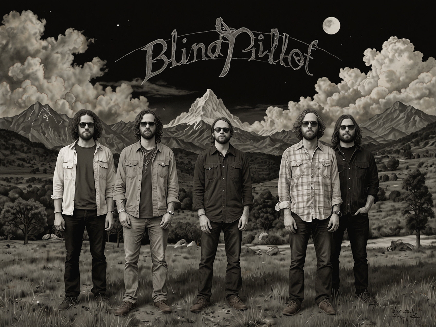 Album cover art of Blind Pilot’s new release, reflecting the band’s evolution and fresh influences while retaining their signature indie-folk sound and heartfelt storytelling.