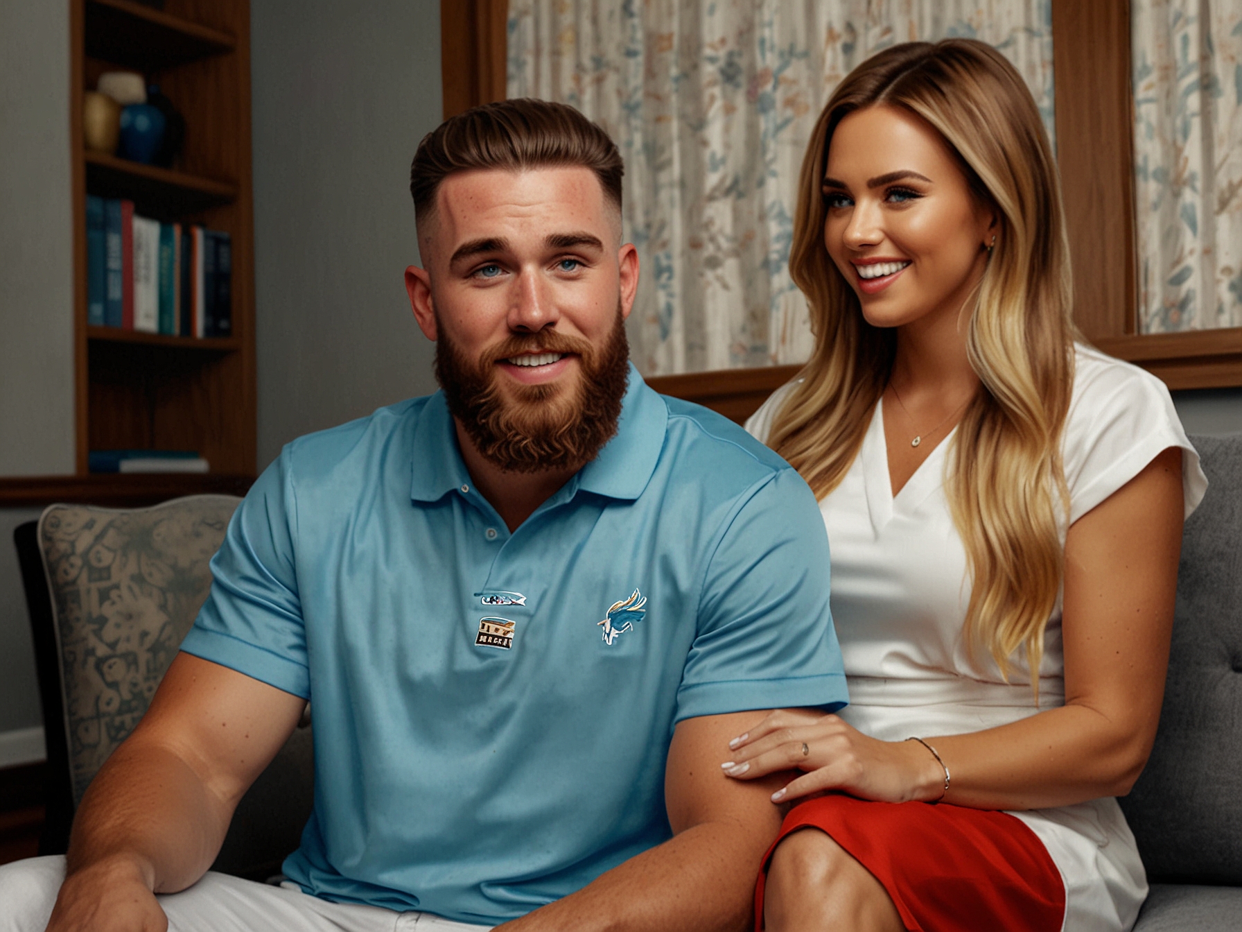 Travis Kelce speaks fondly of his sister-in-law Kylie Kelce during an interview, highlighting the close-knit nature of the Kelce family and commending her for handling a challenging situation with grace.