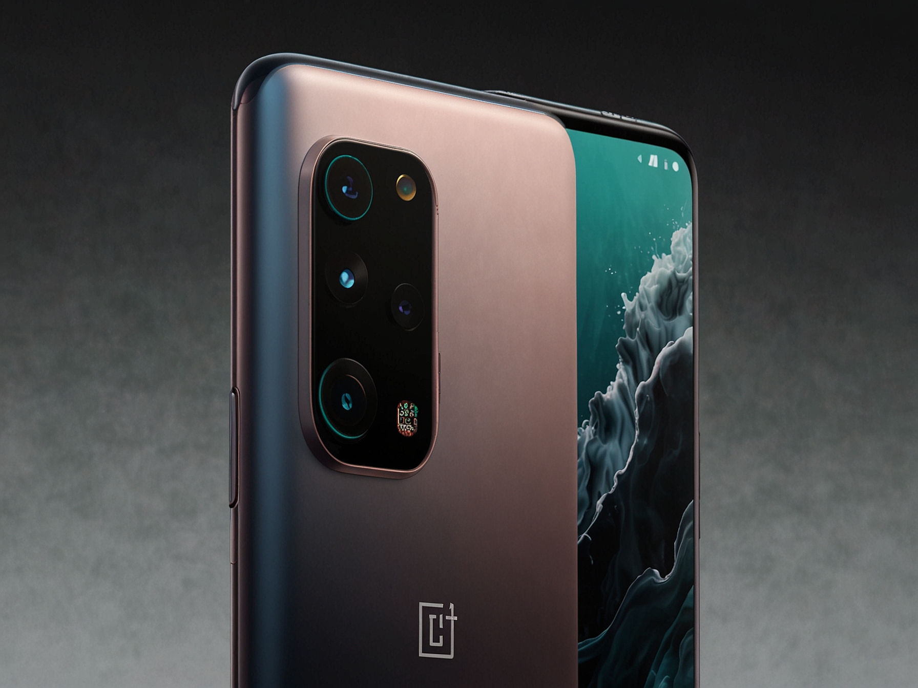 A close-up shot of the OnePlus Nord CE 4 Lite 5G's triple-camera setup and sleek design. The image focuses on the 64MP primary sensor, showing the device's capability to capture high-resolution photos.
