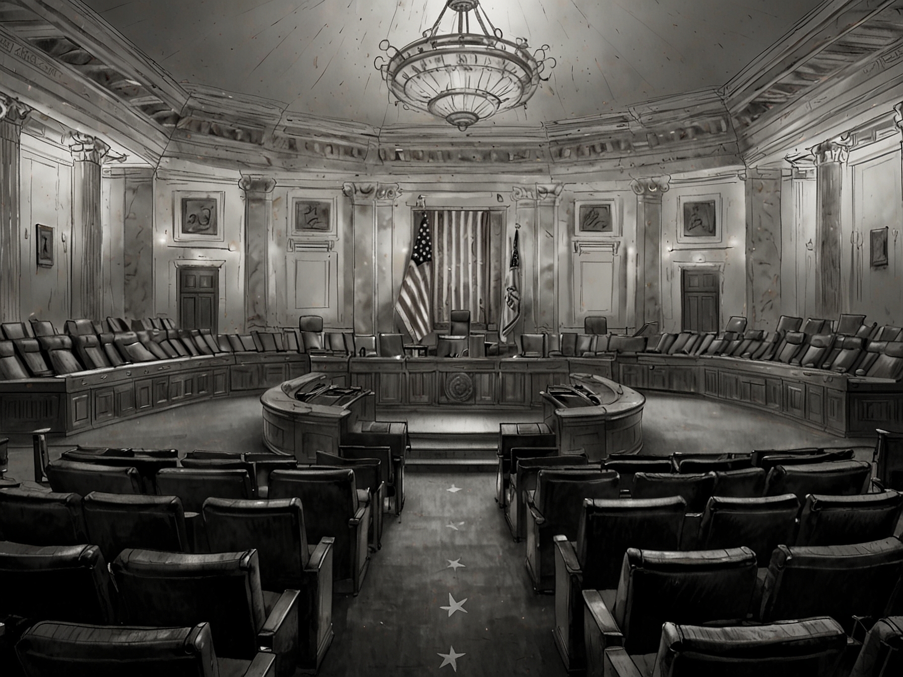 A divided image showing the Senate chamber on one side and the House of Representatives chamber on the other, representing the two crucial chambers of the US Congress and their roles.