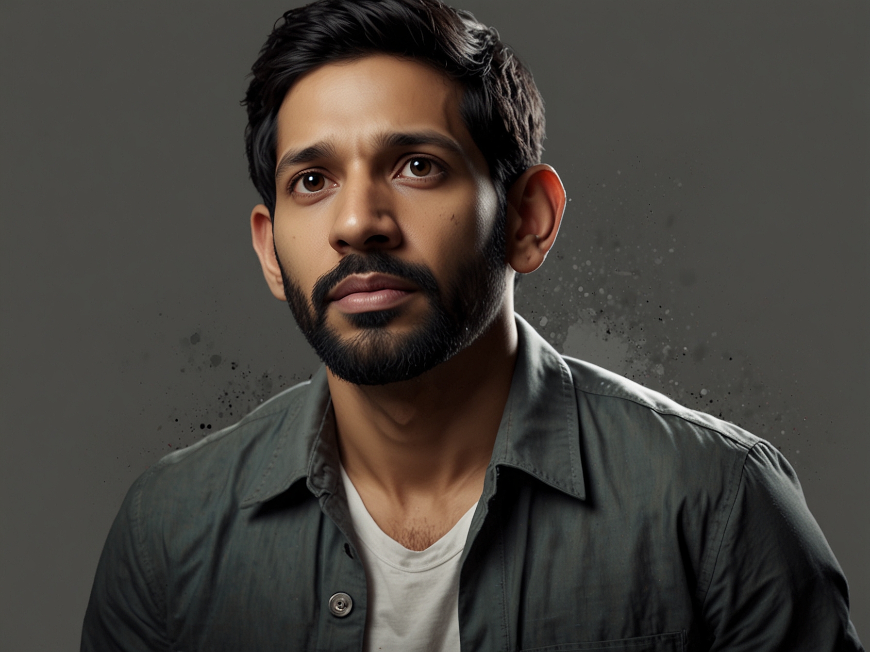 A still from '12th Fail' featuring Vikrant Massey portraying the protagonist's struggles and triumphs, reflecting the film's central theme of perseverance and resilience.