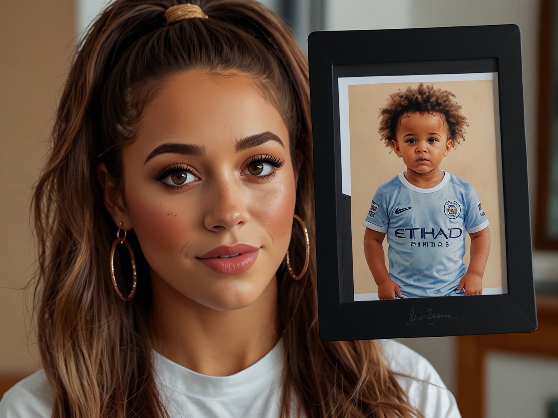 Lauryn Goodman shares a heartfelt screenshot from a supporter, praising her strength and dedication as a mother to her and Kyle Walker's son, Kairo, amid ongoing public scrutiny.