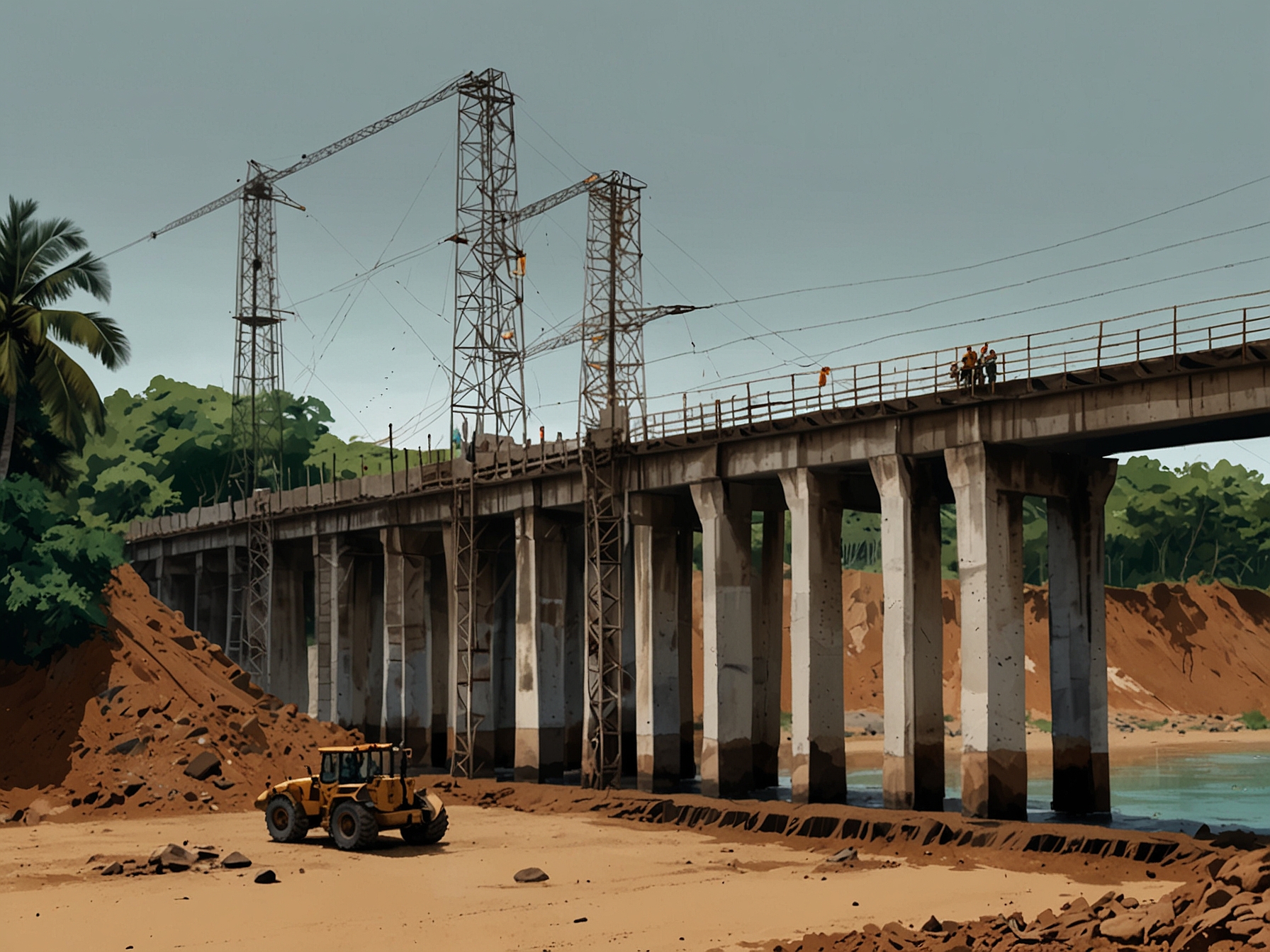 A halted infrastructure project in Sri Lanka set to resume after securing the debt deal. Reviving such projects is crucial for boosting economic activity, creating jobs, and enhancing productivity.