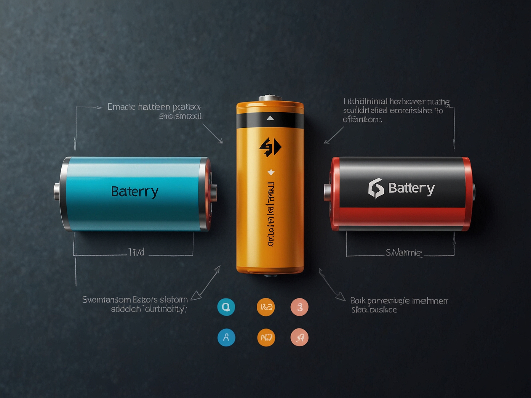 An advanced diagram illustrating the inner components of a solid-state battery compared to a conventional lithium-ion battery, highlighting the benefits like higher energy density and safety.