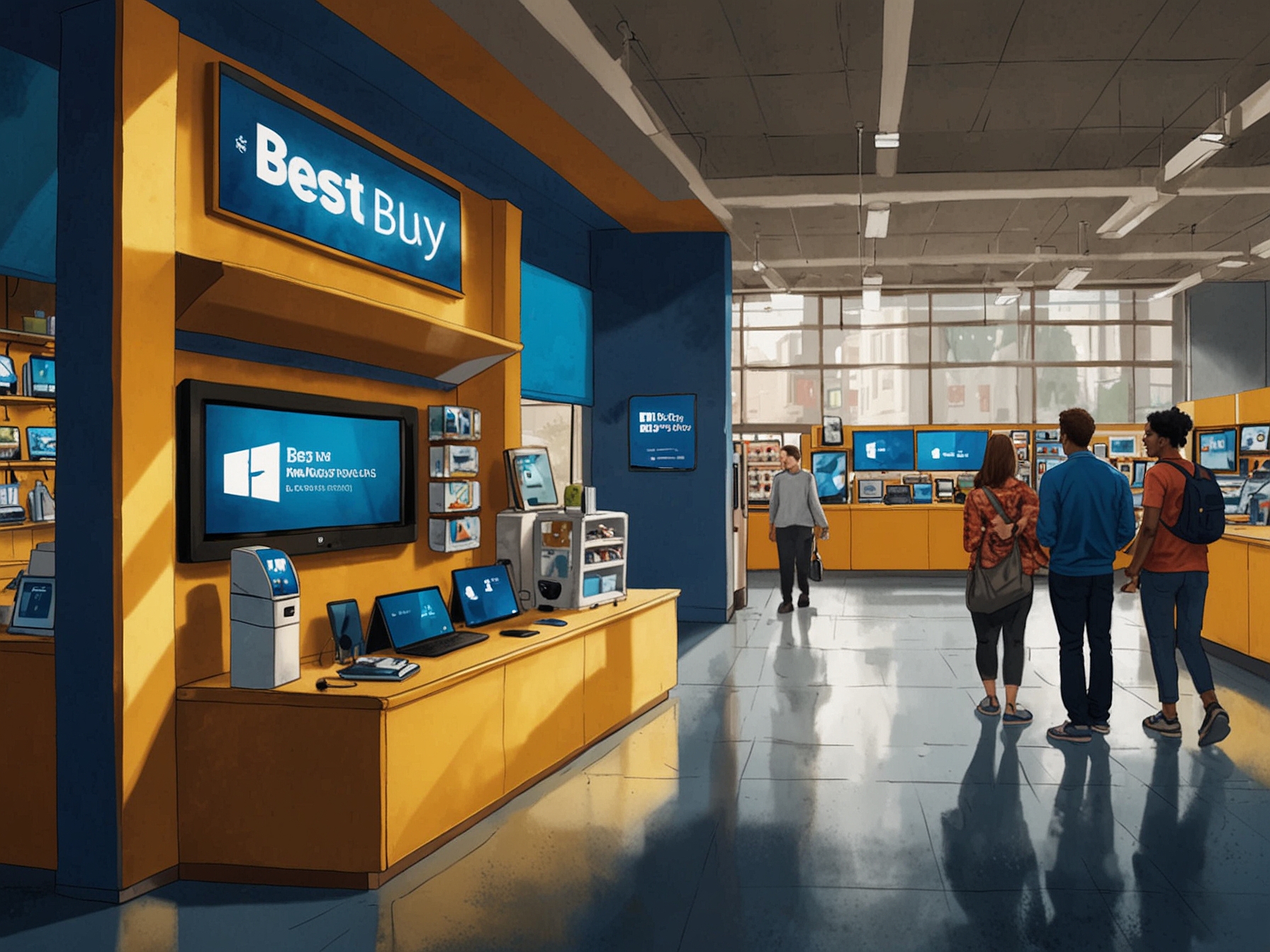 A vibrant graphic showcasing Best Buy's Member Deals Days, highlighting up to $600 off on Apple products and other tech gadgets, emphasizing the exclusive member benefits.