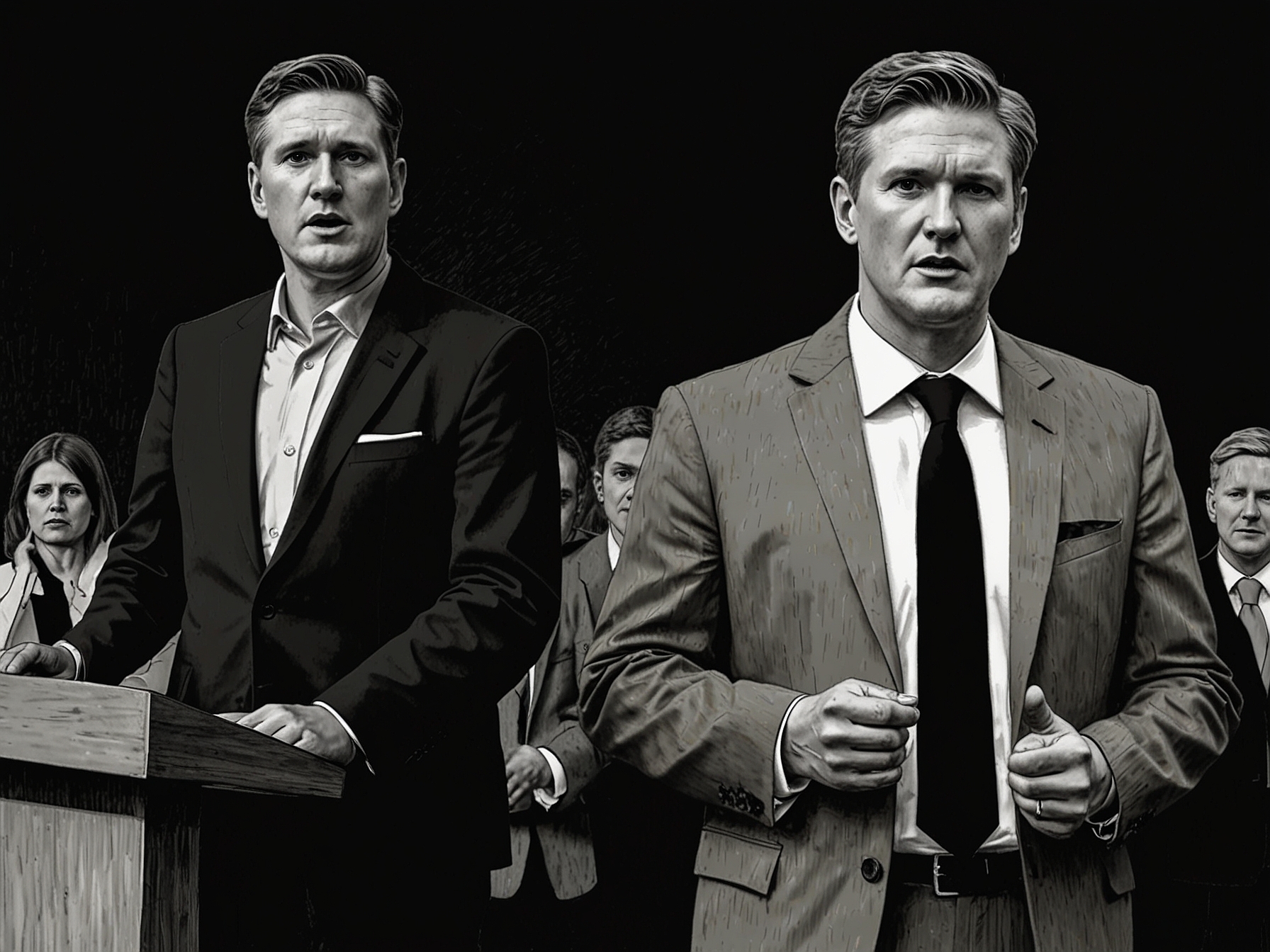 Keir Starmer responds fiercely to Sunak's criticisms in the heated final debate before the U.K. election. He outlines his vision for a fairer society and rebuts allegations of his party's mismanagement. 