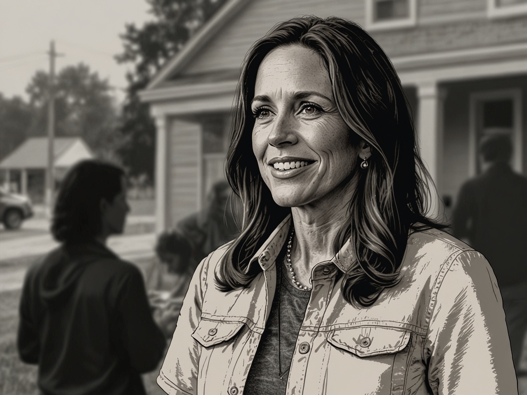 Congresswoman Lauren Boebert engages with voters in her new district, emphasizing grassroots efforts and voter engagement. The image showcases Boebert connecting with rural and small-town residents, highlighting her relatable approach.
