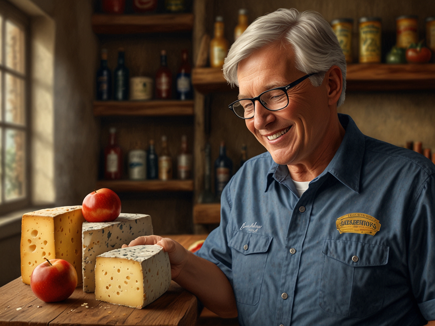 A tribute to retiring executives Mike McEvoy and Kristi Jankowski, showing their impactful contributions to Sargento's operations and innovation in the cheese industry over the past decades.
