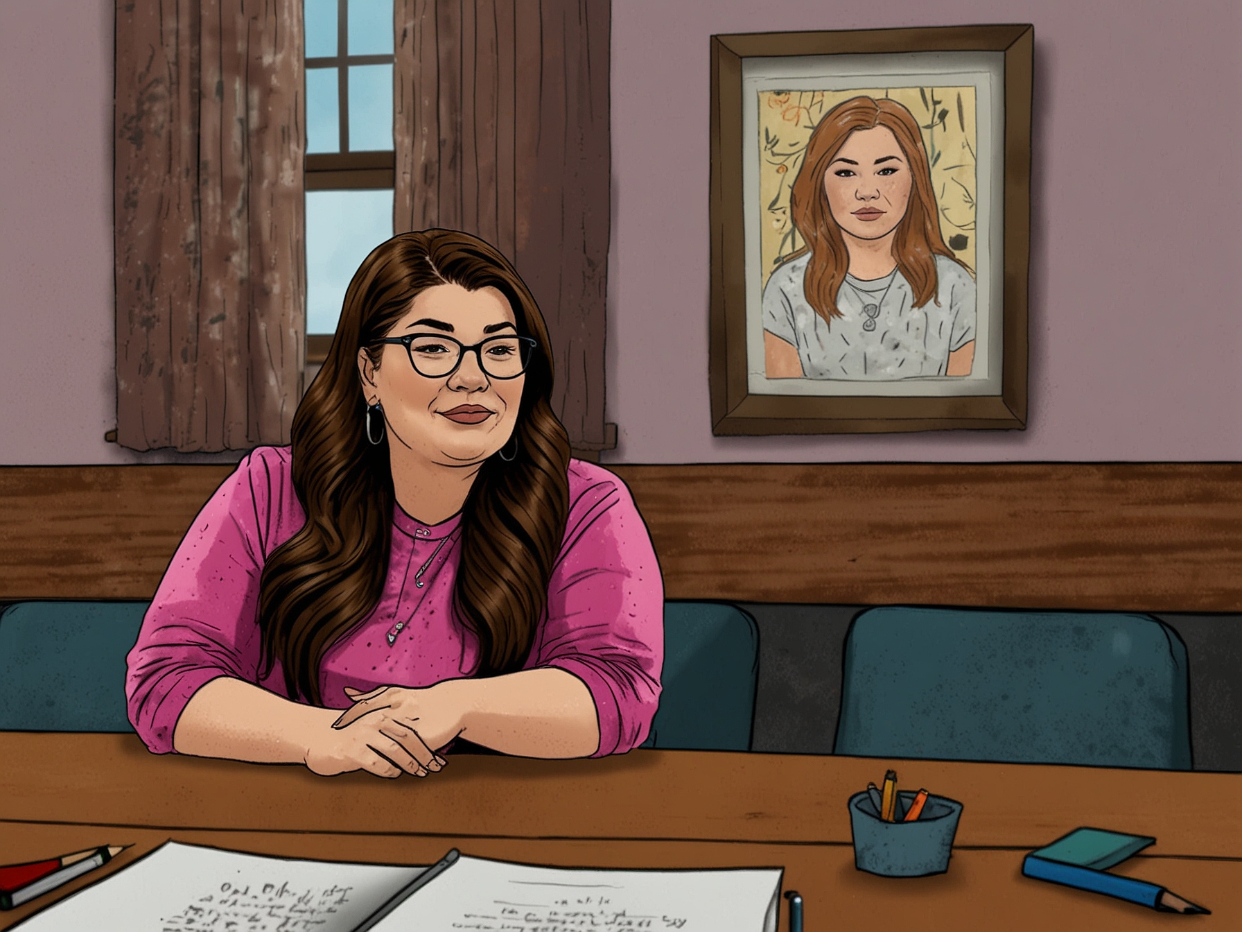 Amber Portwood sits candidly discussing her relationship with Gary Wayt on Teen Mom: The Next Chapter, showcasing her journey of self-awareness and resilience.