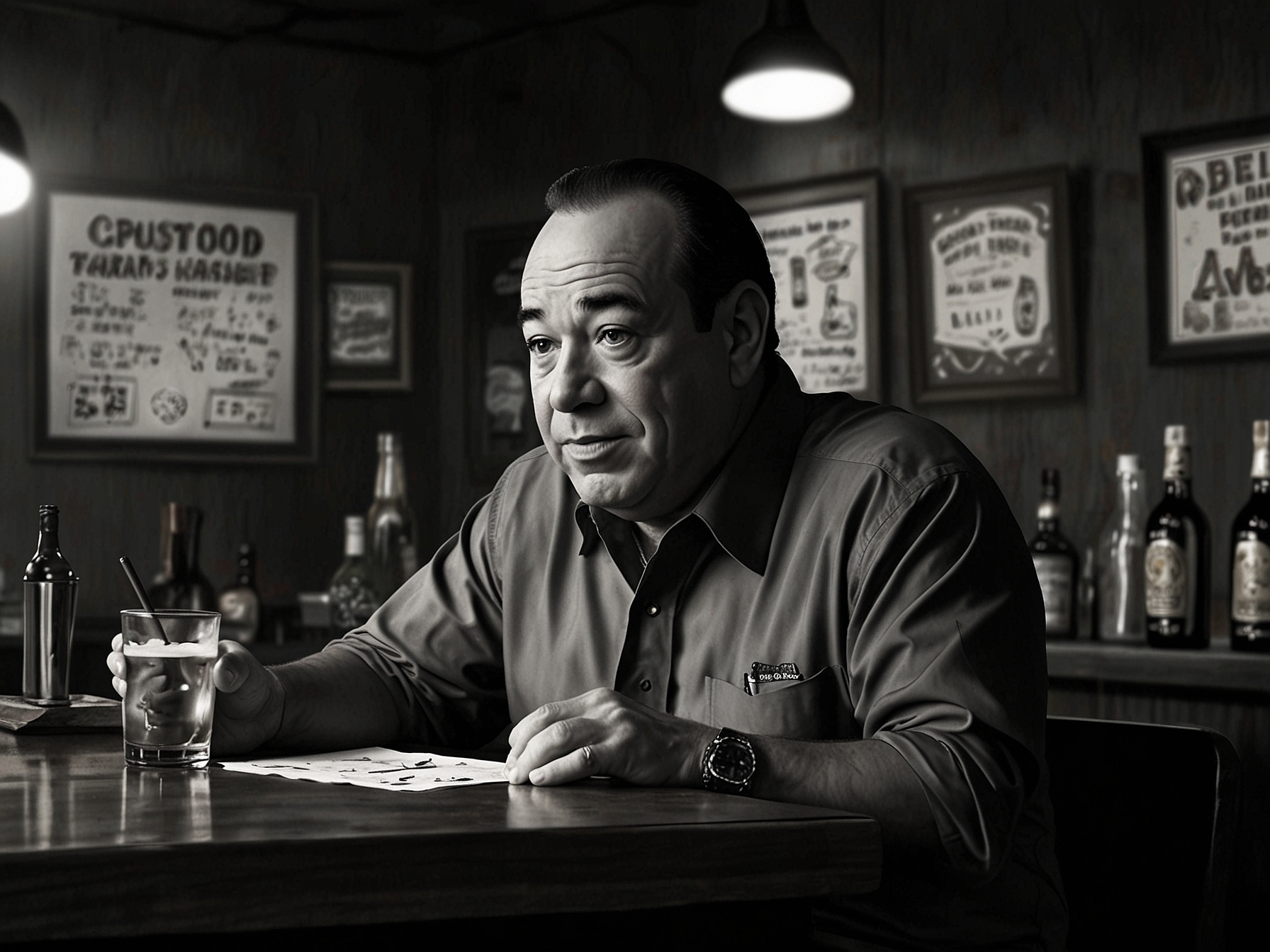 'Bar Rescue' episode scene where Jon Taffer is actively advising a struggling bar owner, illustrating the show's focus on actionable advice and emotional storytelling to engage viewers.