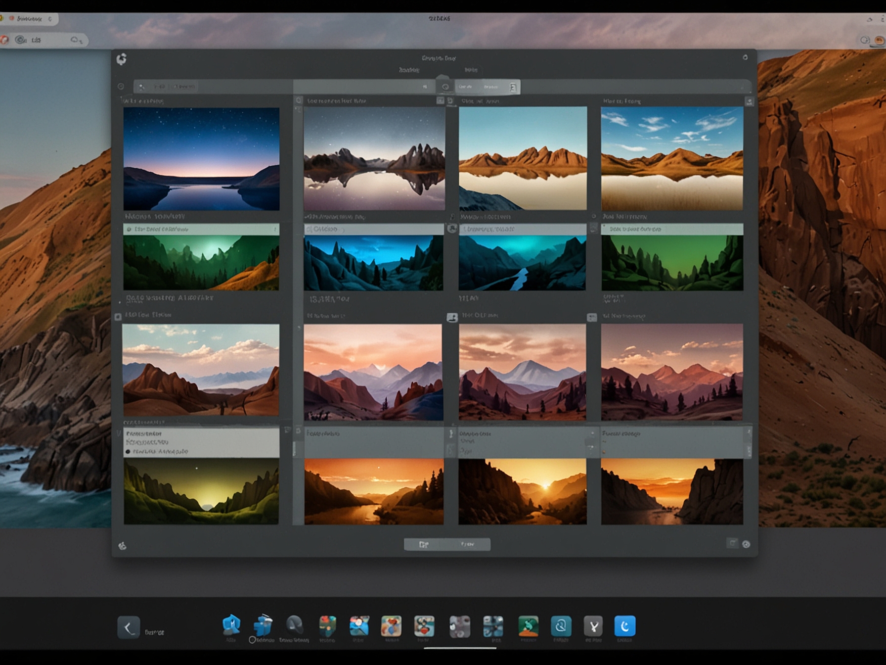 A screenshot of the macOS Sequoia interface demonstrating Window Tiling, with multiple application windows neatly snapped side-by-side for improved productivity.